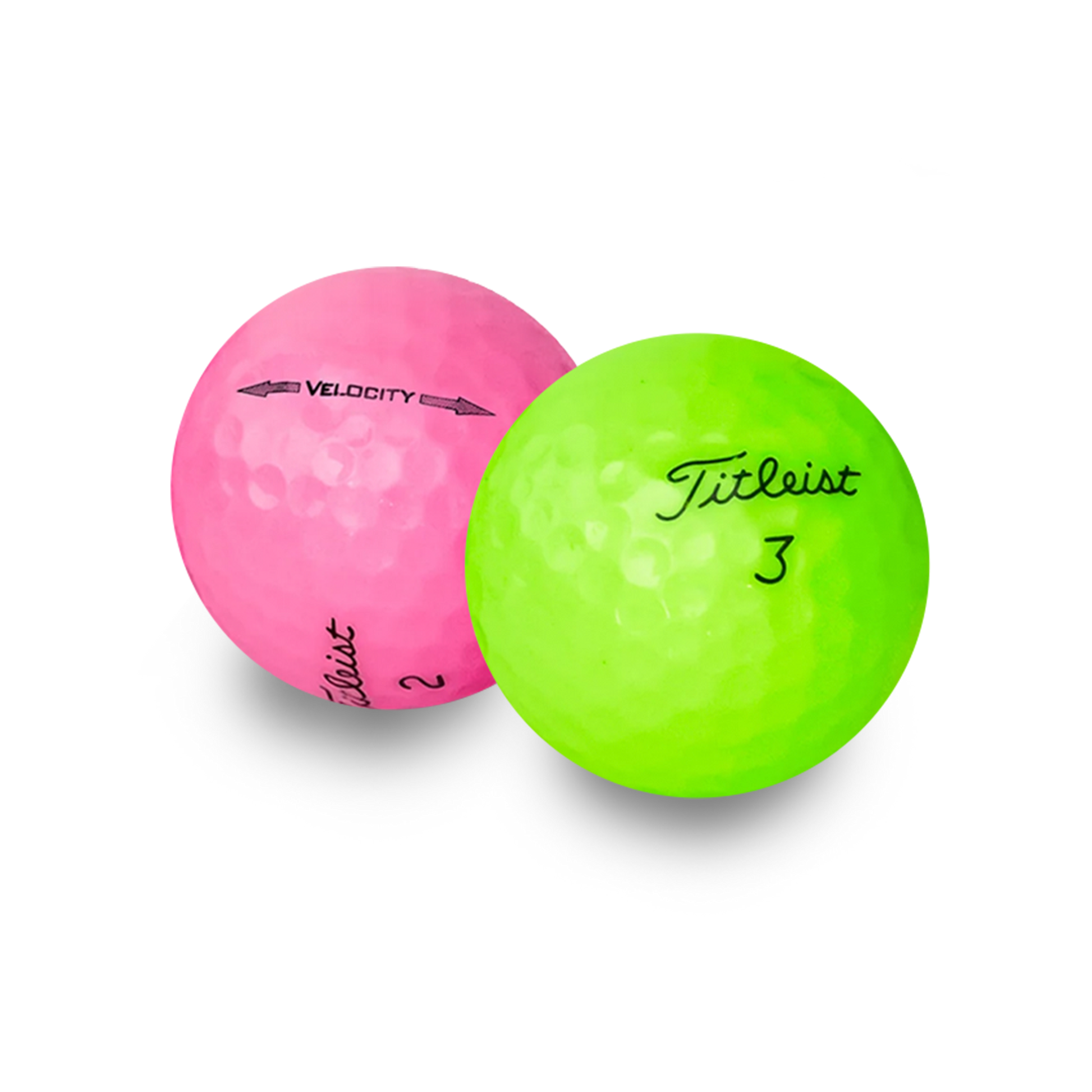 Used Titleist Color Mix Golf Balls - 1 Dozen - Maximum Velocity Sports