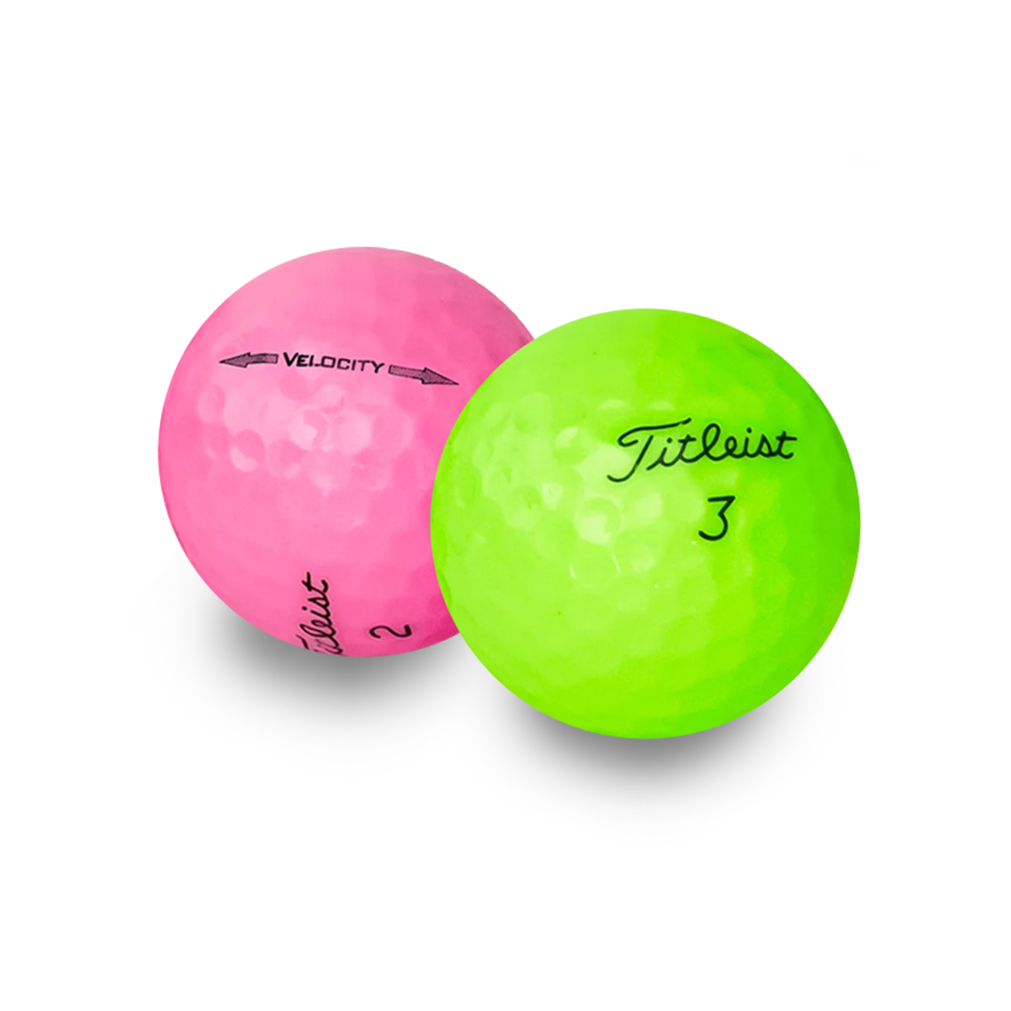 Used Titleist Color Mix Golf Balls - 1 Dozen - Maximum Velocity Sports