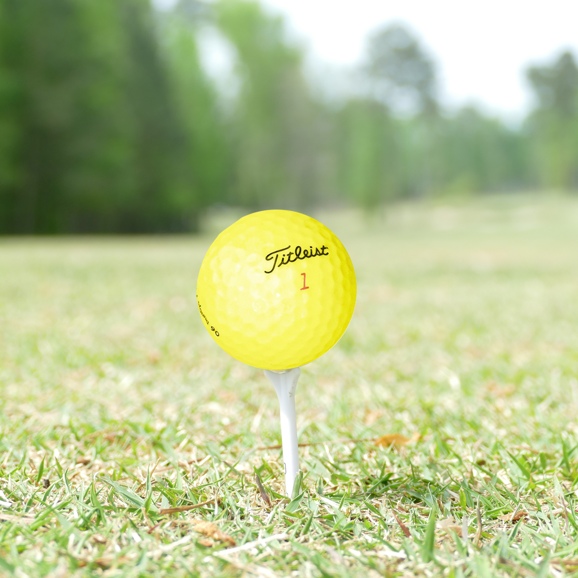 Used Titleist Yellow Mix Golf Balls - 1 Dozen - Maximum Velocity Sports