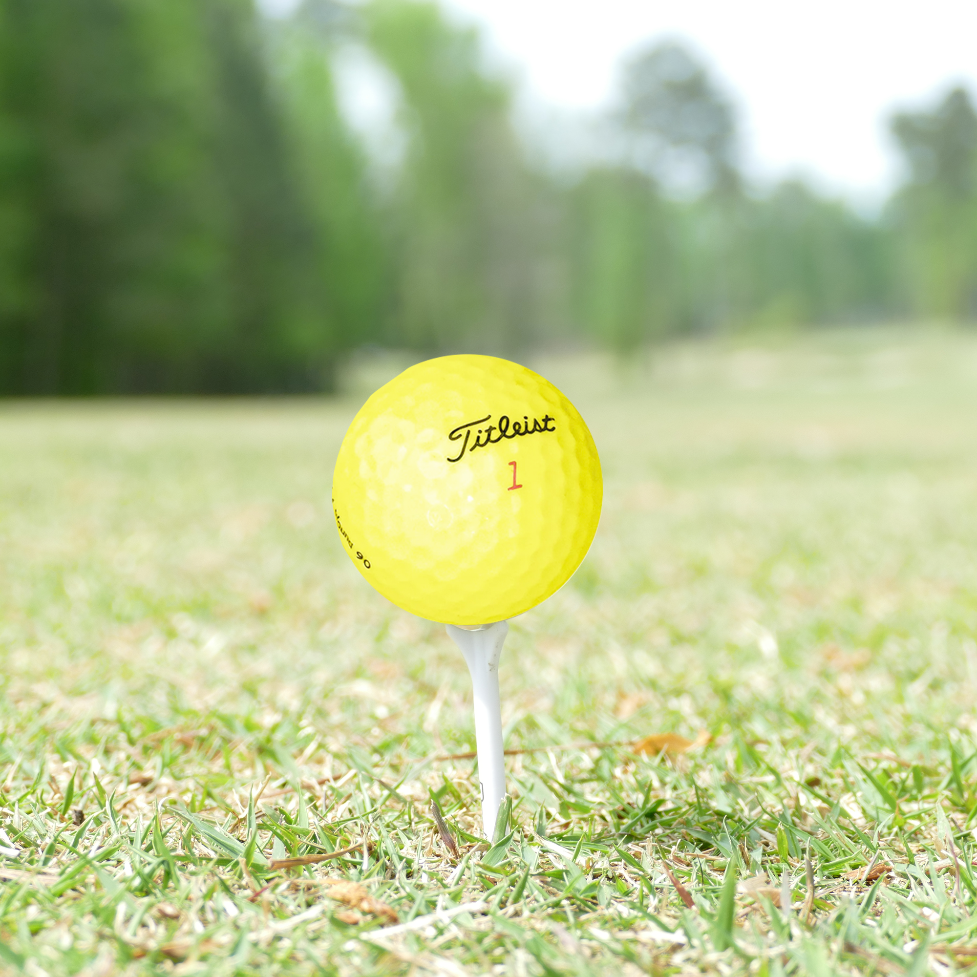 Used Titleist Yellow Mix Golf Balls - 1 Dozen - Maximum Velocity Sports