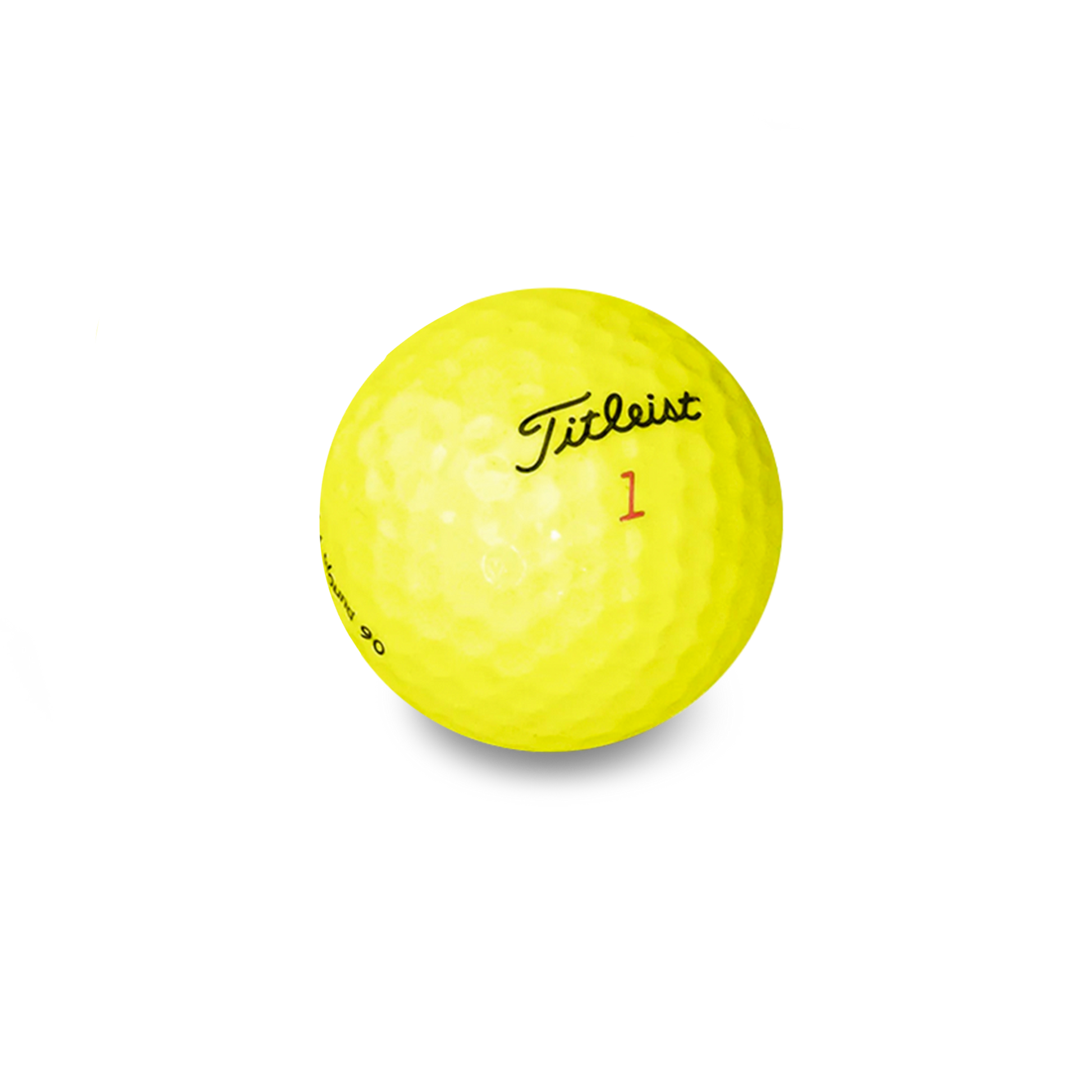 Used Titleist Yellow Mix Golf Balls - 1 Dozen - Maximum Velocity Sports