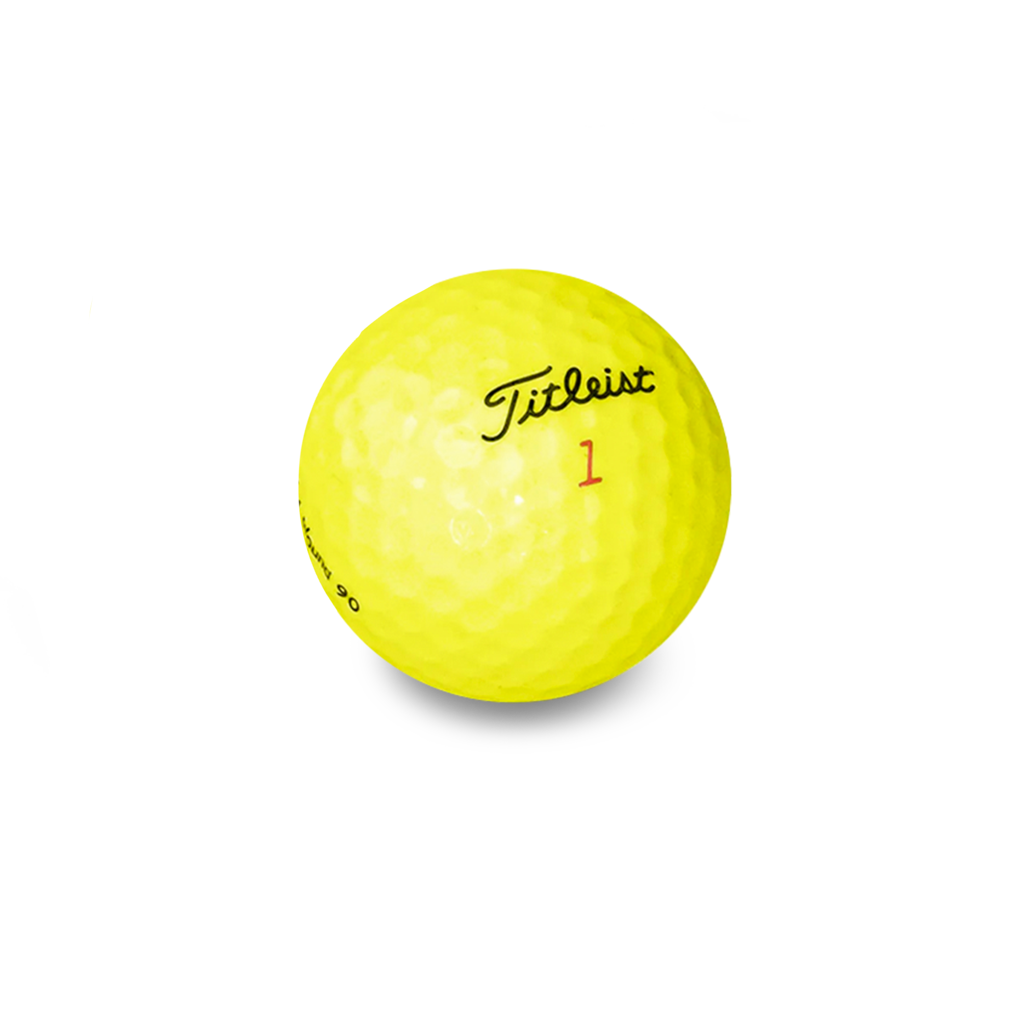 Used Titleist Yellow Mix Golf Balls - 1 Dozen - Maximum Velocity Sports