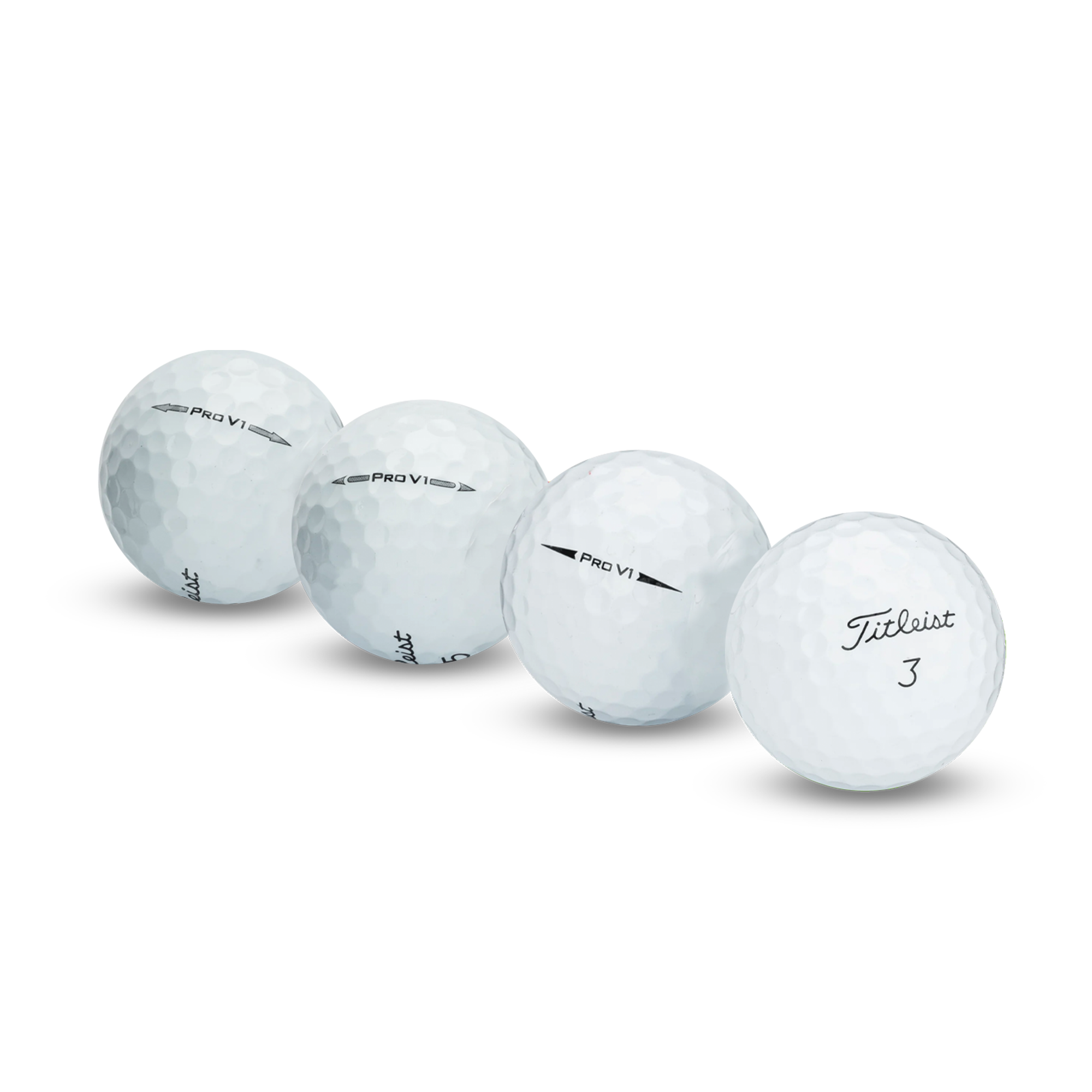 Used Titleist Pro V1 Mix Golf Balls - 1 Dozen - Maximum Velocity Sports