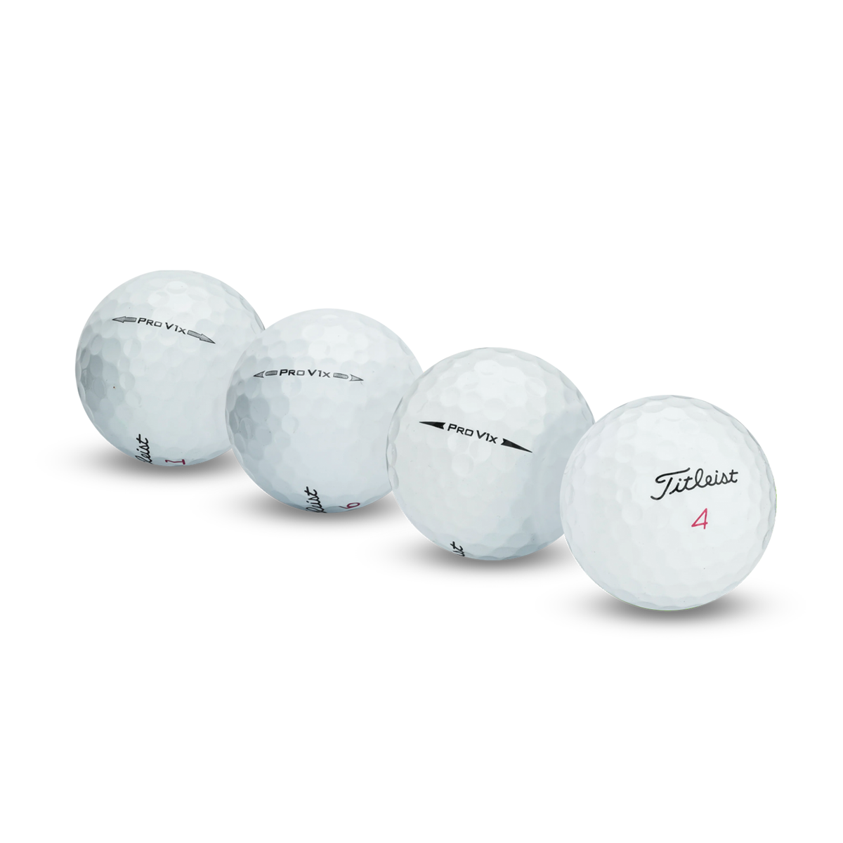 Used Titleist Pro V1x Mix Golf Balls - 1 Dozen - Maximum Velocity Sports
