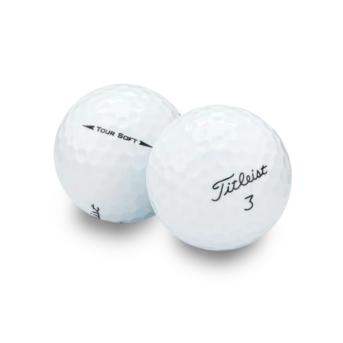 Used Titleist Tour Soft Golf Balls - 1 Dozen - Maximum Velocity Sports