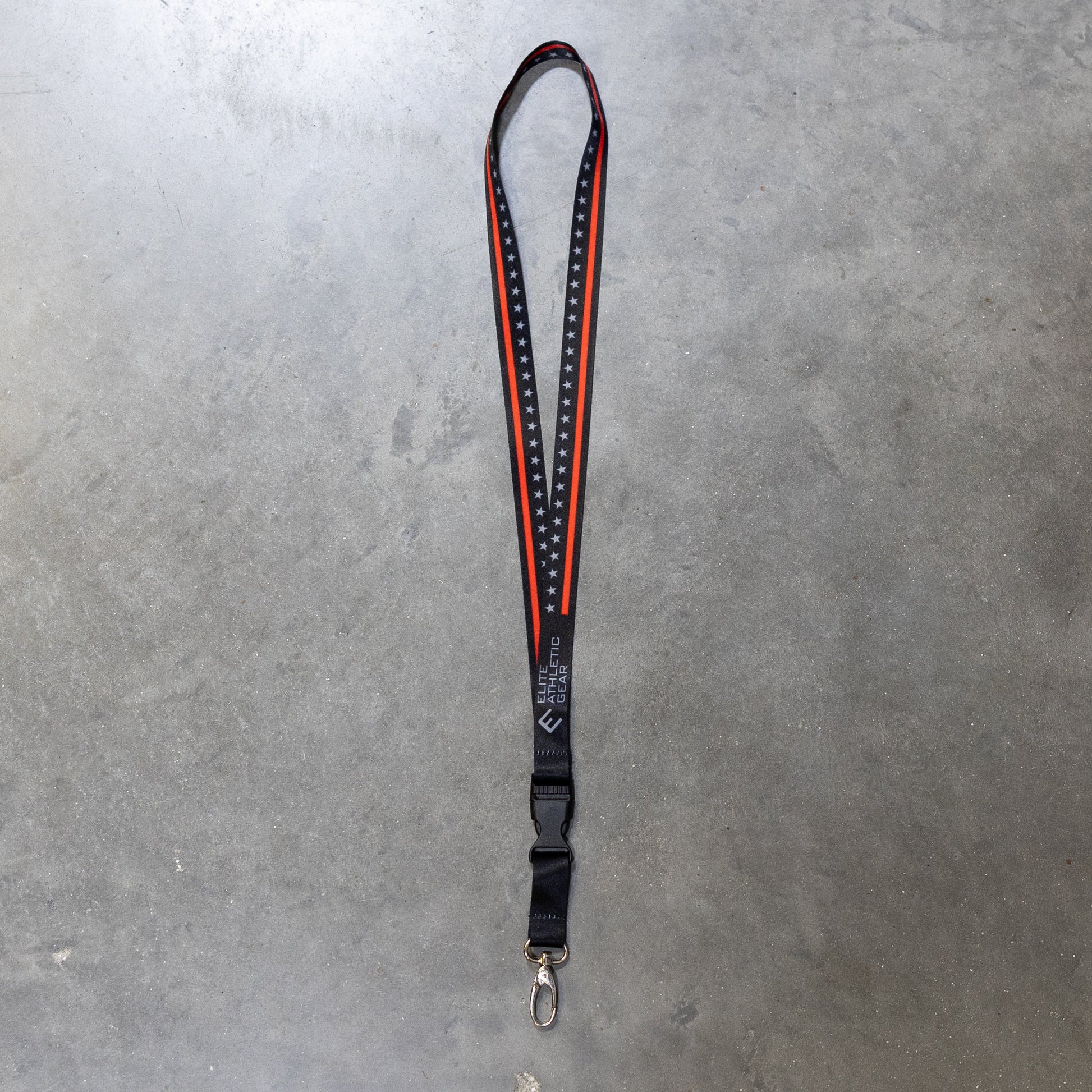 Thin Red Line Lanyard - Maximum Velocity Sports