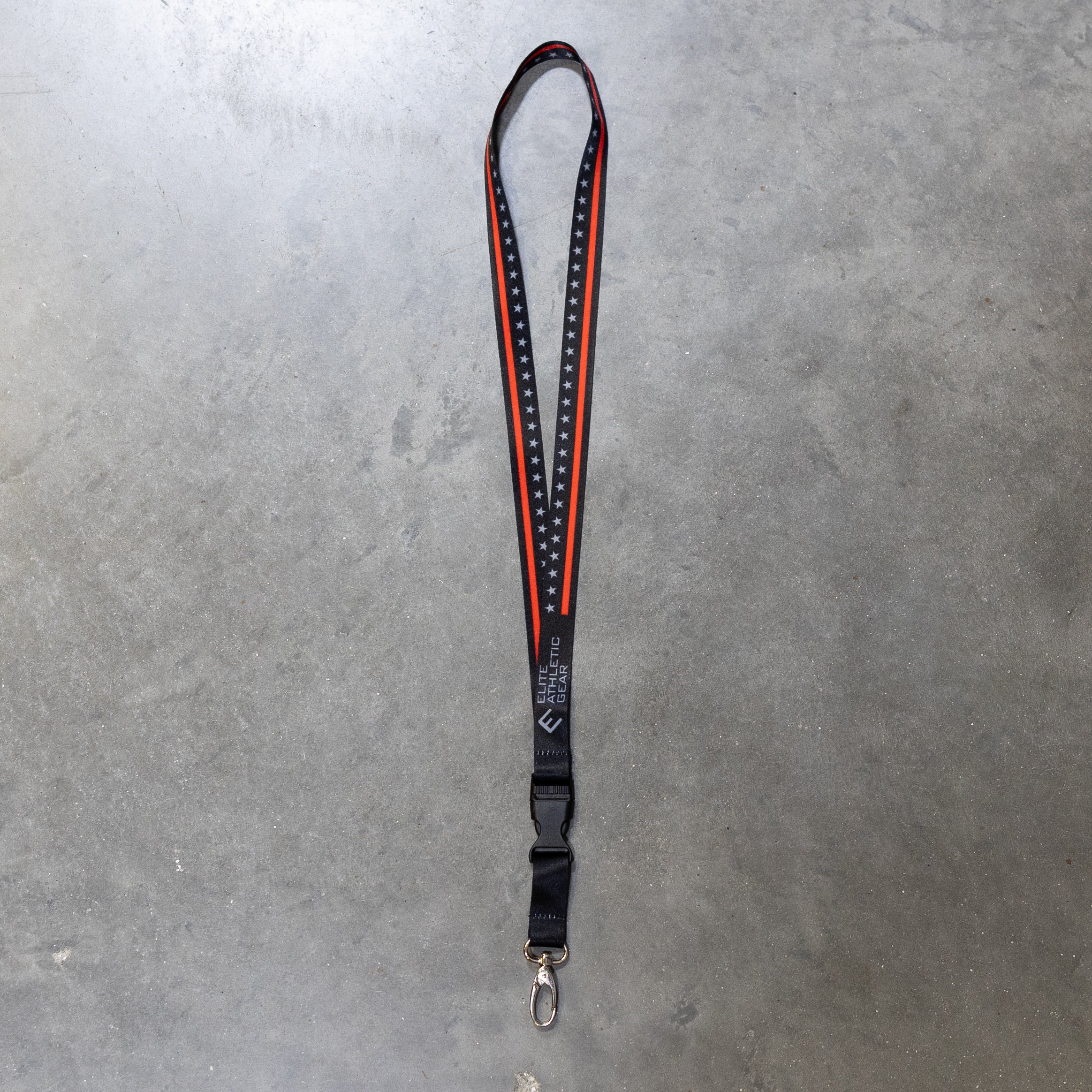 Thin Red Line Lanyard - Maximum Velocity Sports