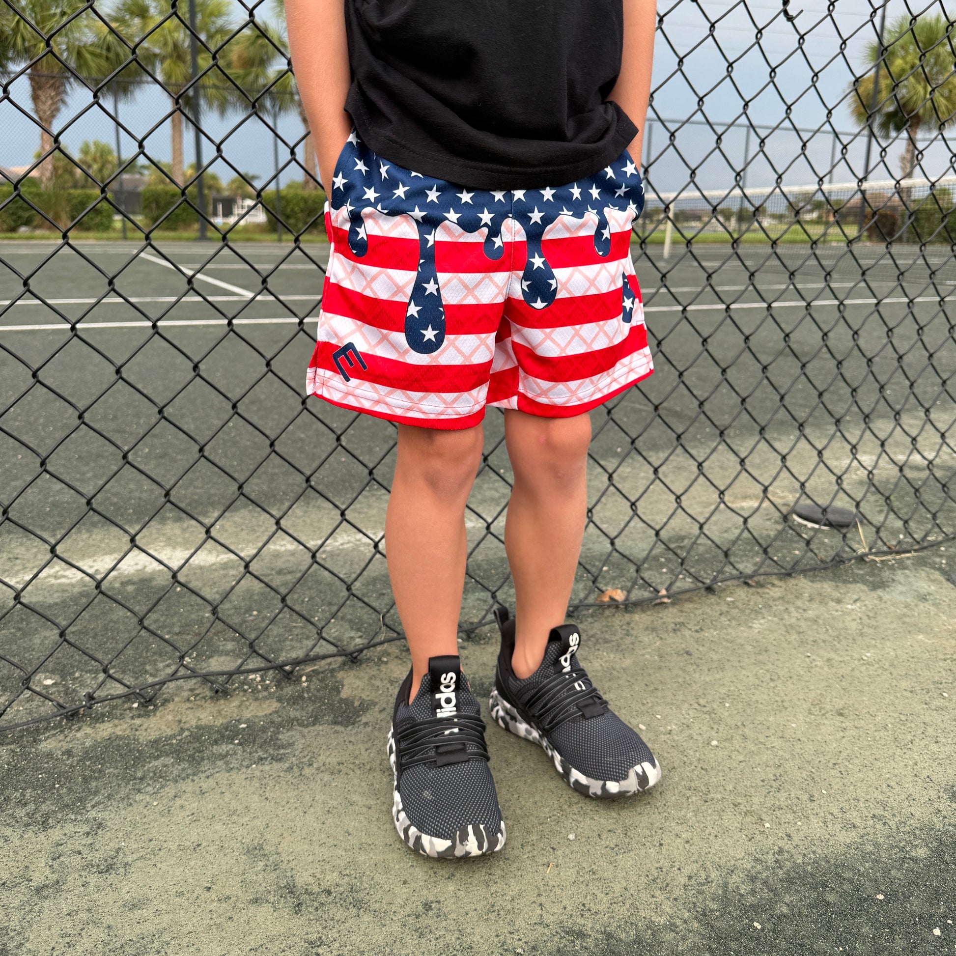 USA Flag Ice Cream Shorts - Maximum Velocity Sports