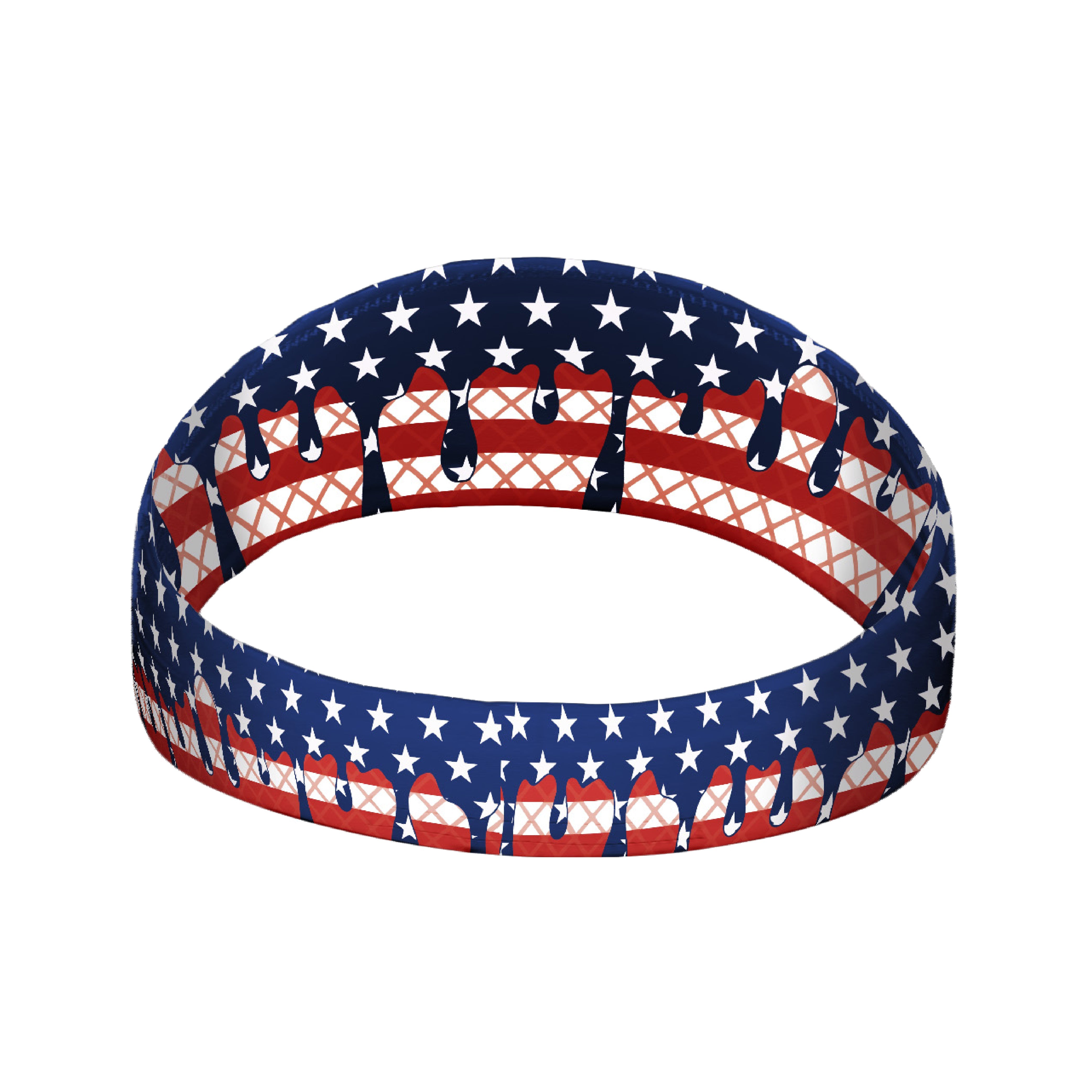 USA Flag Ice Cream Headband - Maximum Velocity Sports