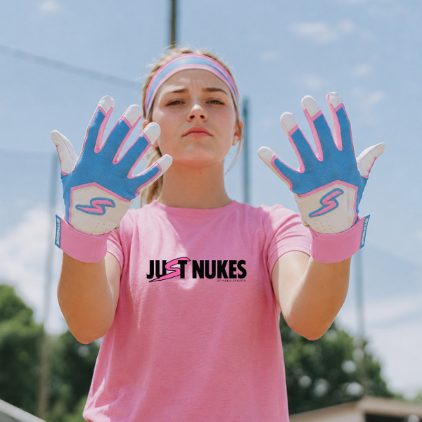 Winder Series Batting Gloves - Cotton Candy - Maximum Velocity Sports