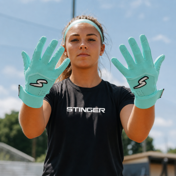 Winder Series Batting Gloves - Mint - Maximum Velocity Sports