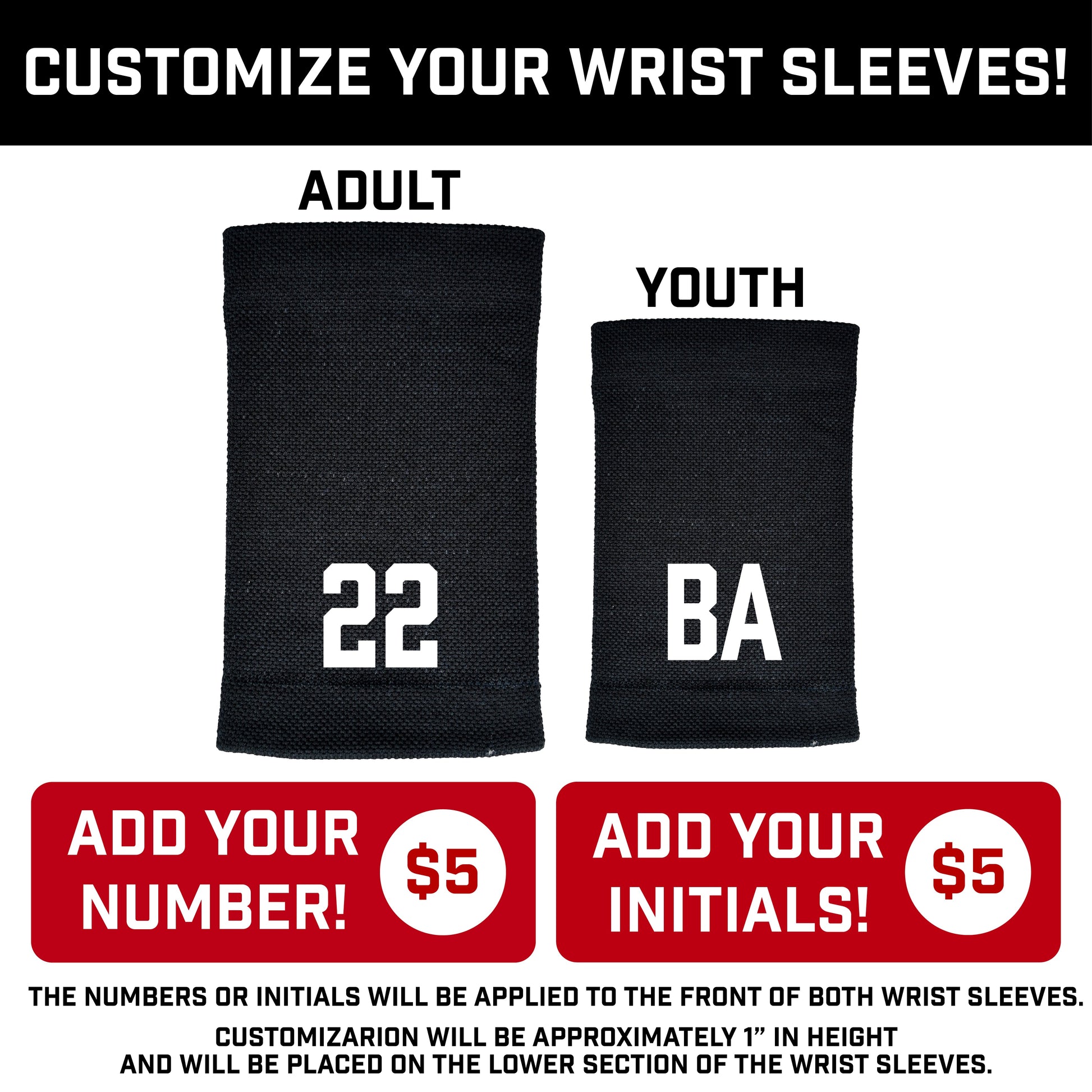 Red Wrist Support Sleeves - Maximum Velocity Sports