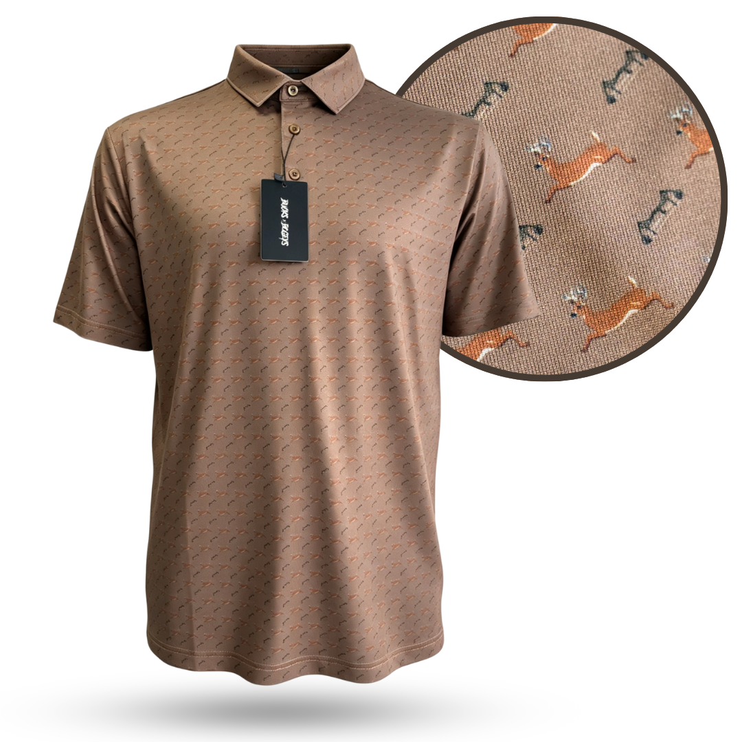 "Jumpin' Buck" Golf Polo - Maximum Velocity Sports