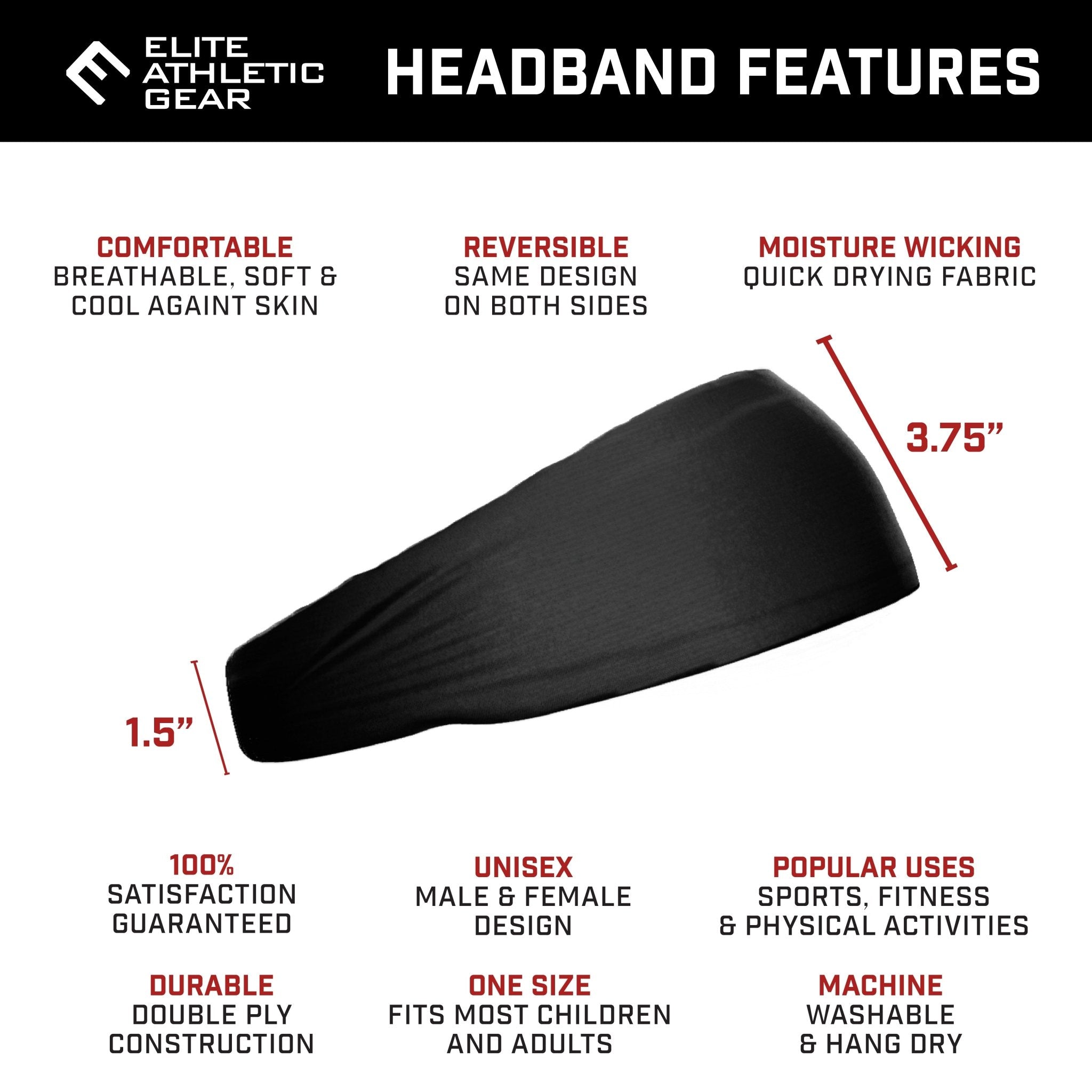 All Gas No Brakes Headband - Maximum Velocity Sports