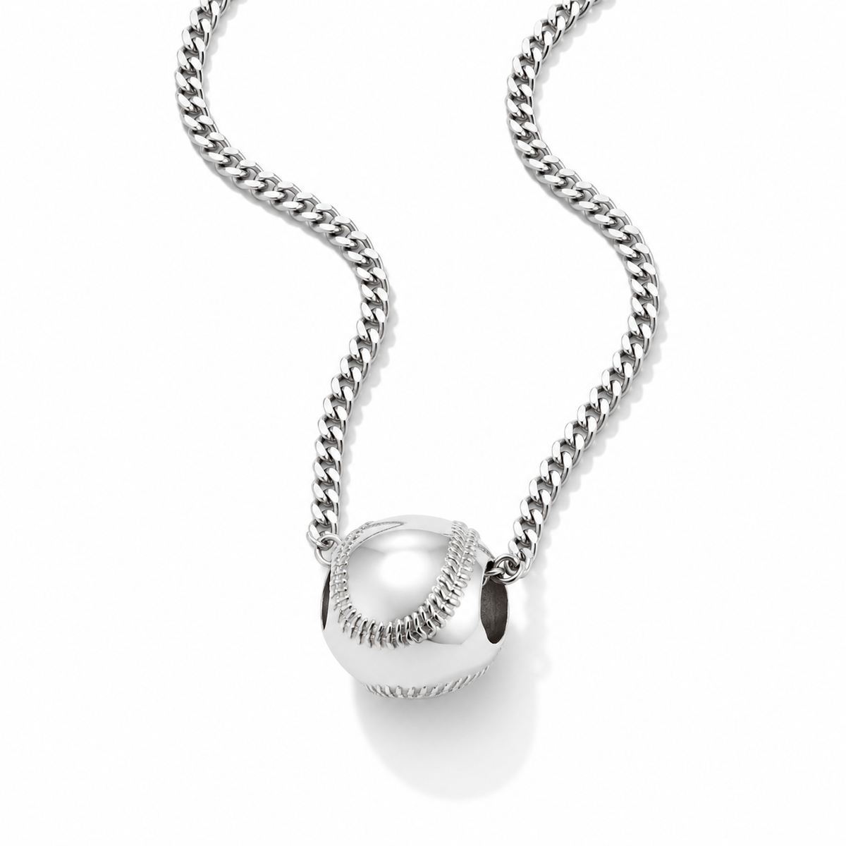 Two Seam Baseball Necklace