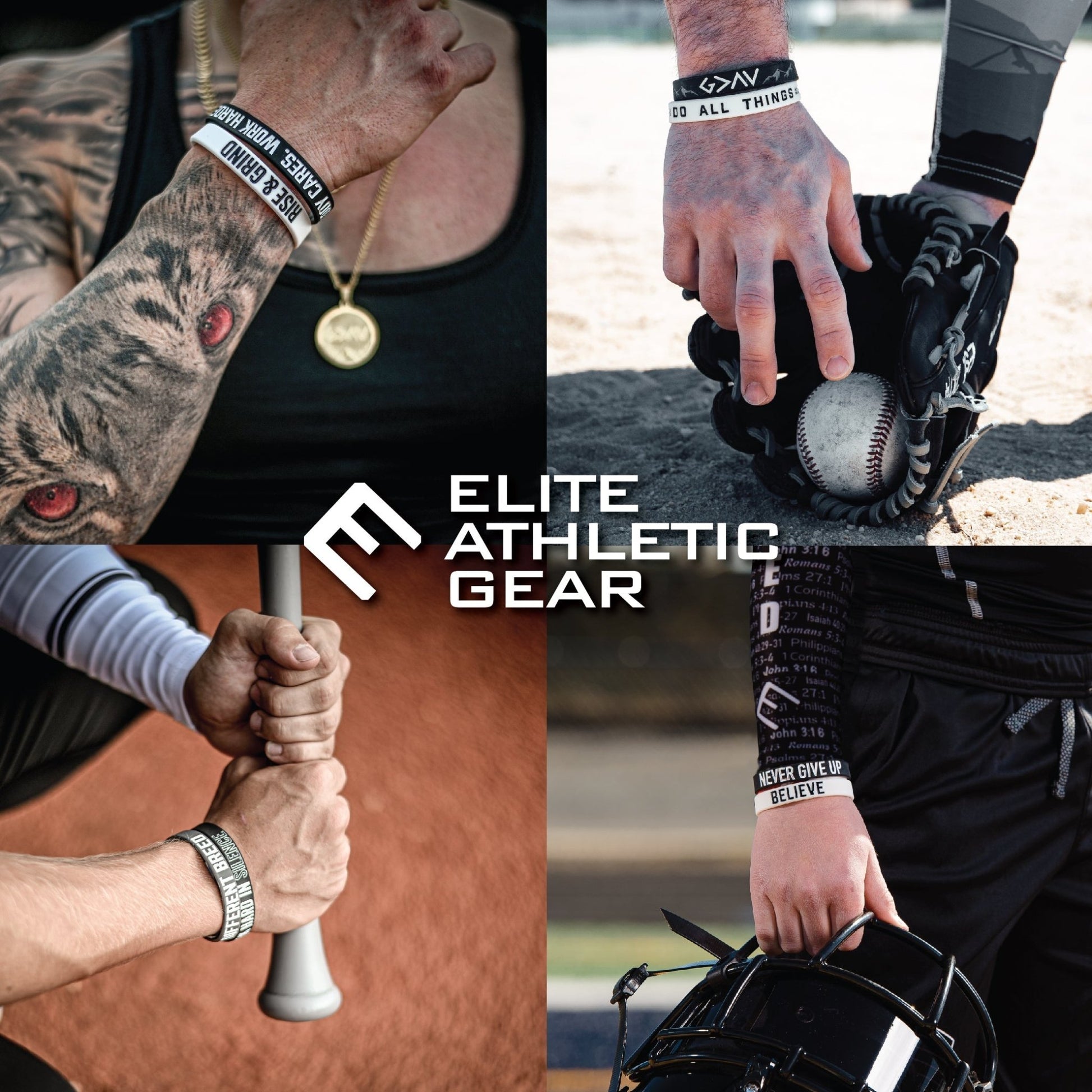 ALL IN. NO EXCUSES. Wristband - Maximum Velocity Sports