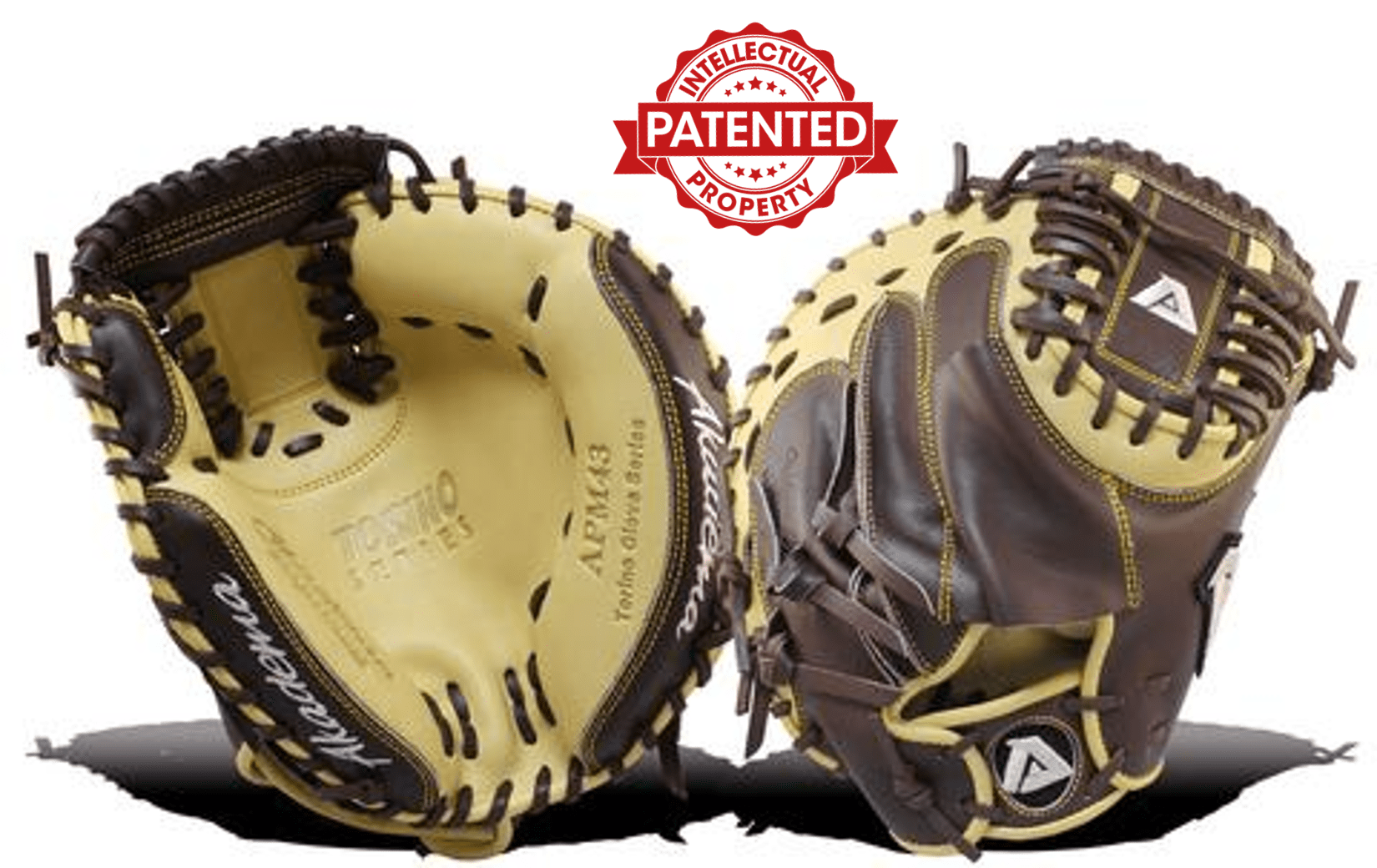 APM 43 (33 inch circumference) Catcher's Mitt - Maximum Velocity Sports