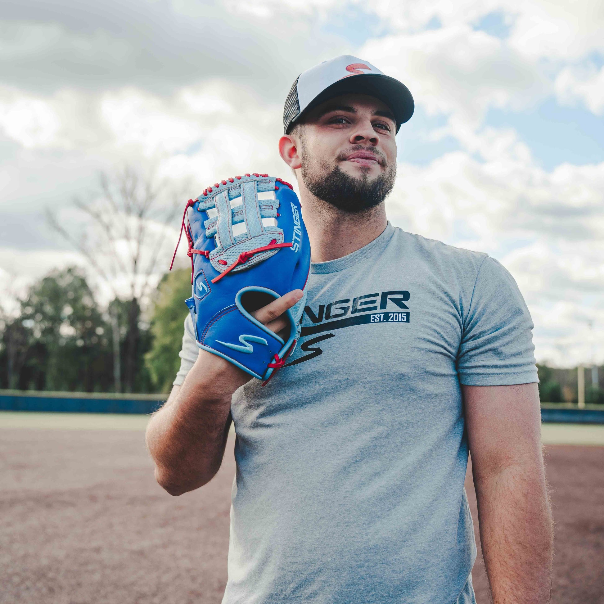 Stinger Aqua Valor 12.75" Baseball - Softball Fielding Glove - Maximum Velocity Sports