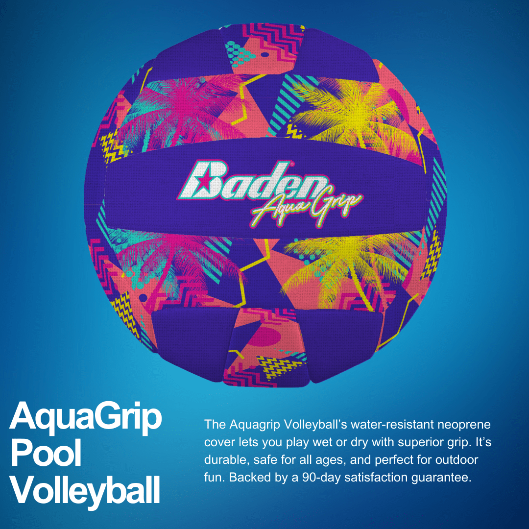 AquaGrip Pool Volleyball - Maximum Velocity Sports