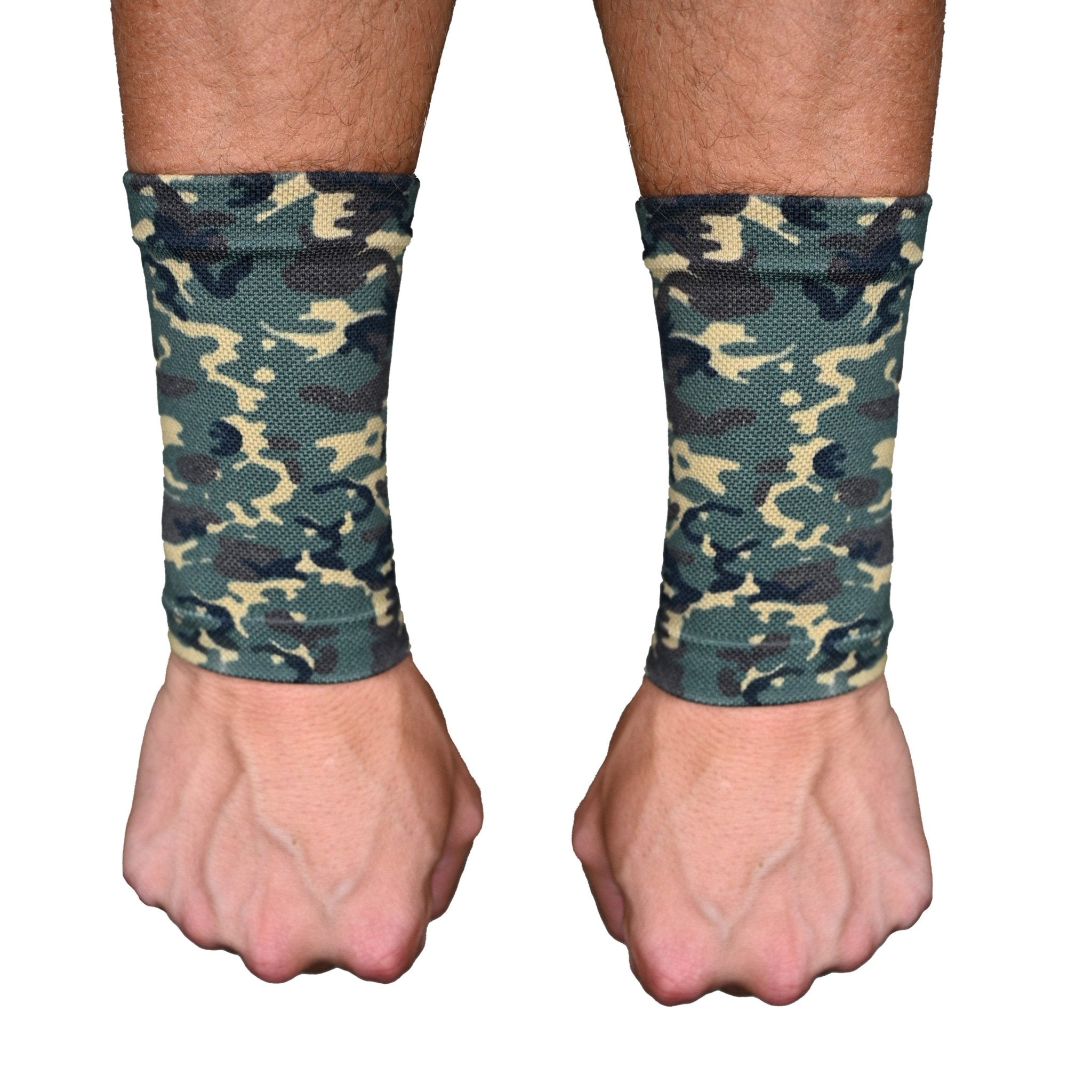 Army Camo Wrist Support Sleeves - Maximum Velocity Sports
