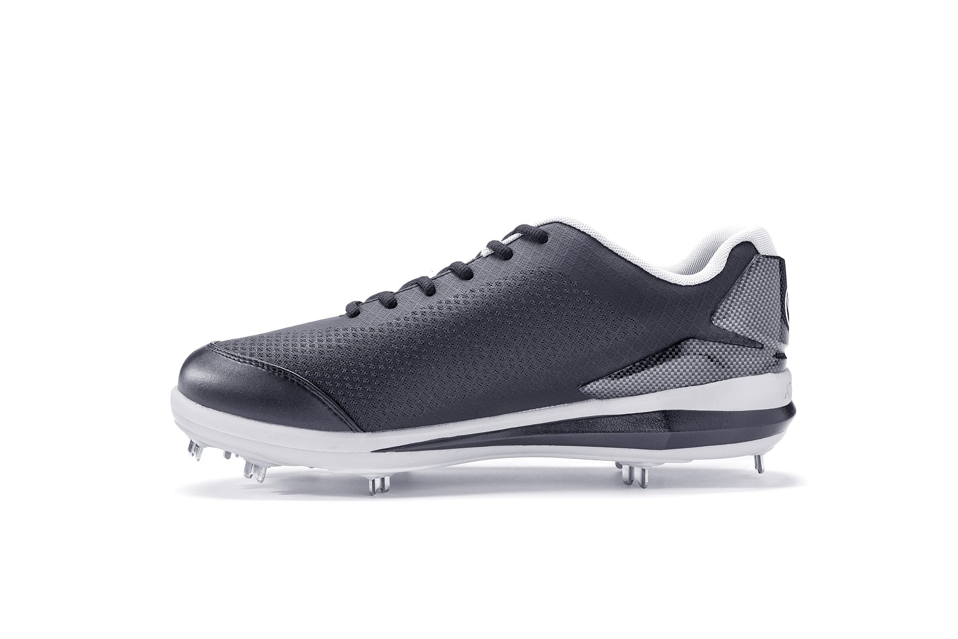 Athalonz GF1 Metal Baseball & Softball Cleats - Black - Maximum Velocity Sports