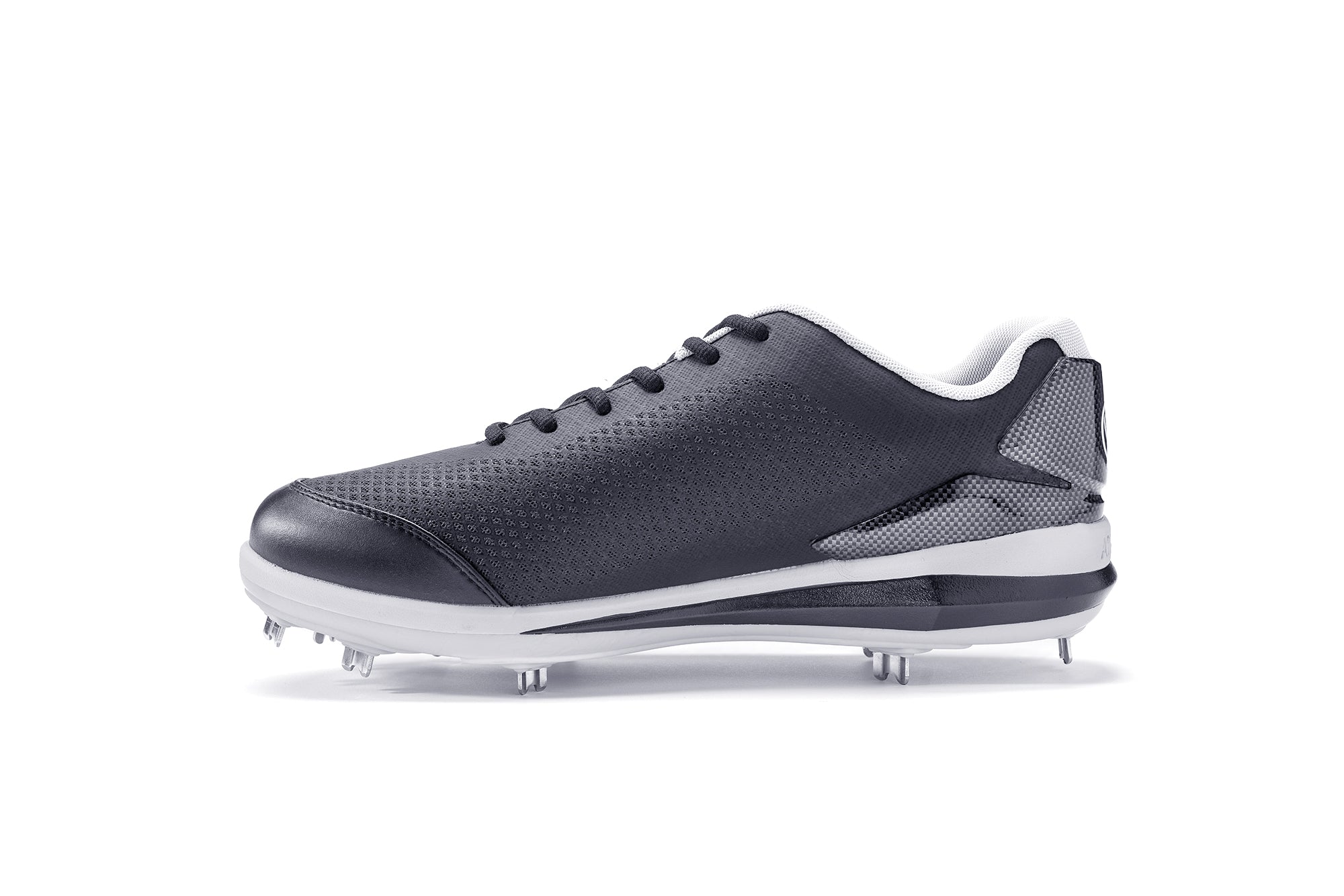 Athalonz GF1 Metal Baseball & Softball Cleats - Black - Maximum Velocity Sports
