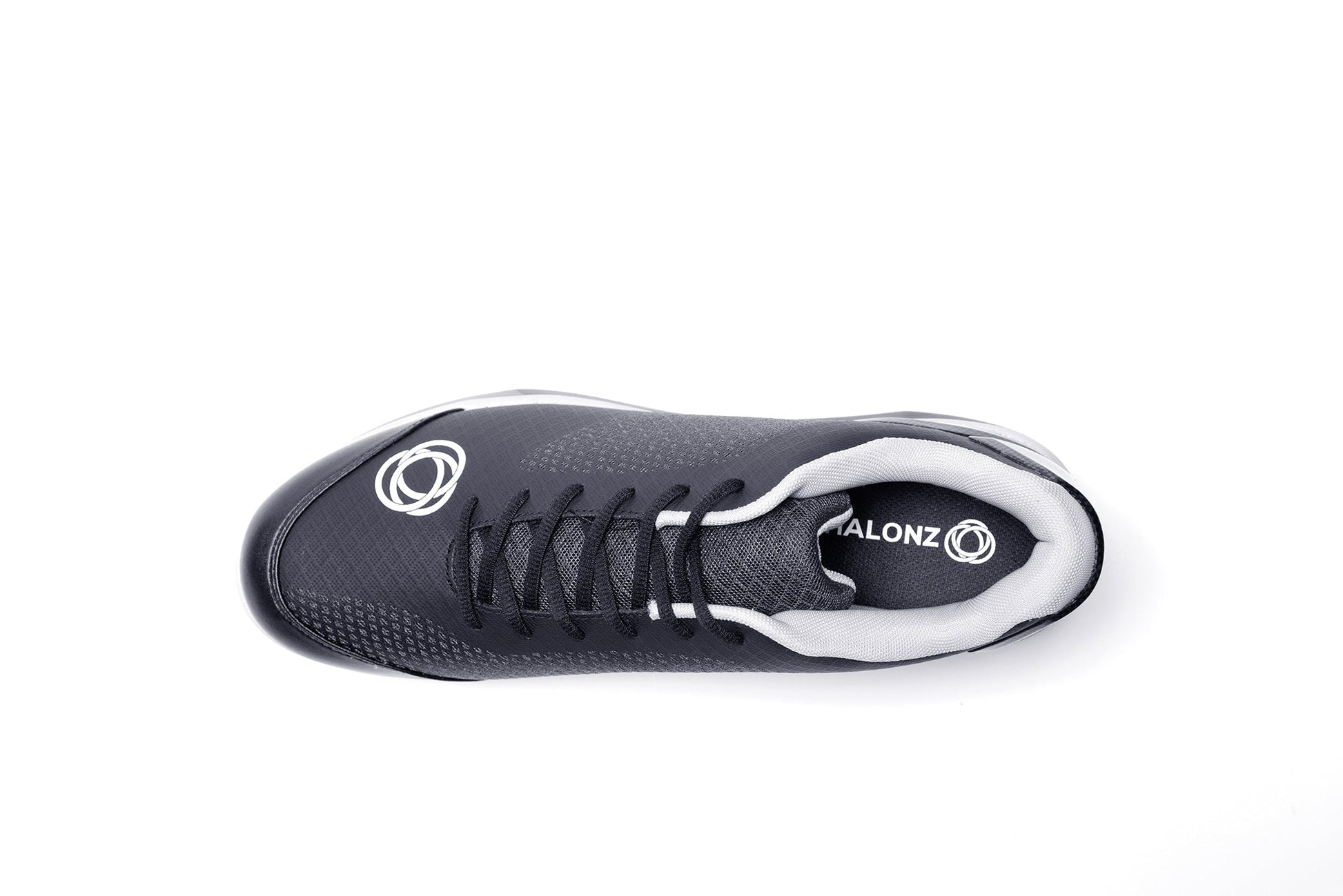 Athalonz GF1 Metal Baseball & Softball Cleats - Black - Maximum Velocity Sports