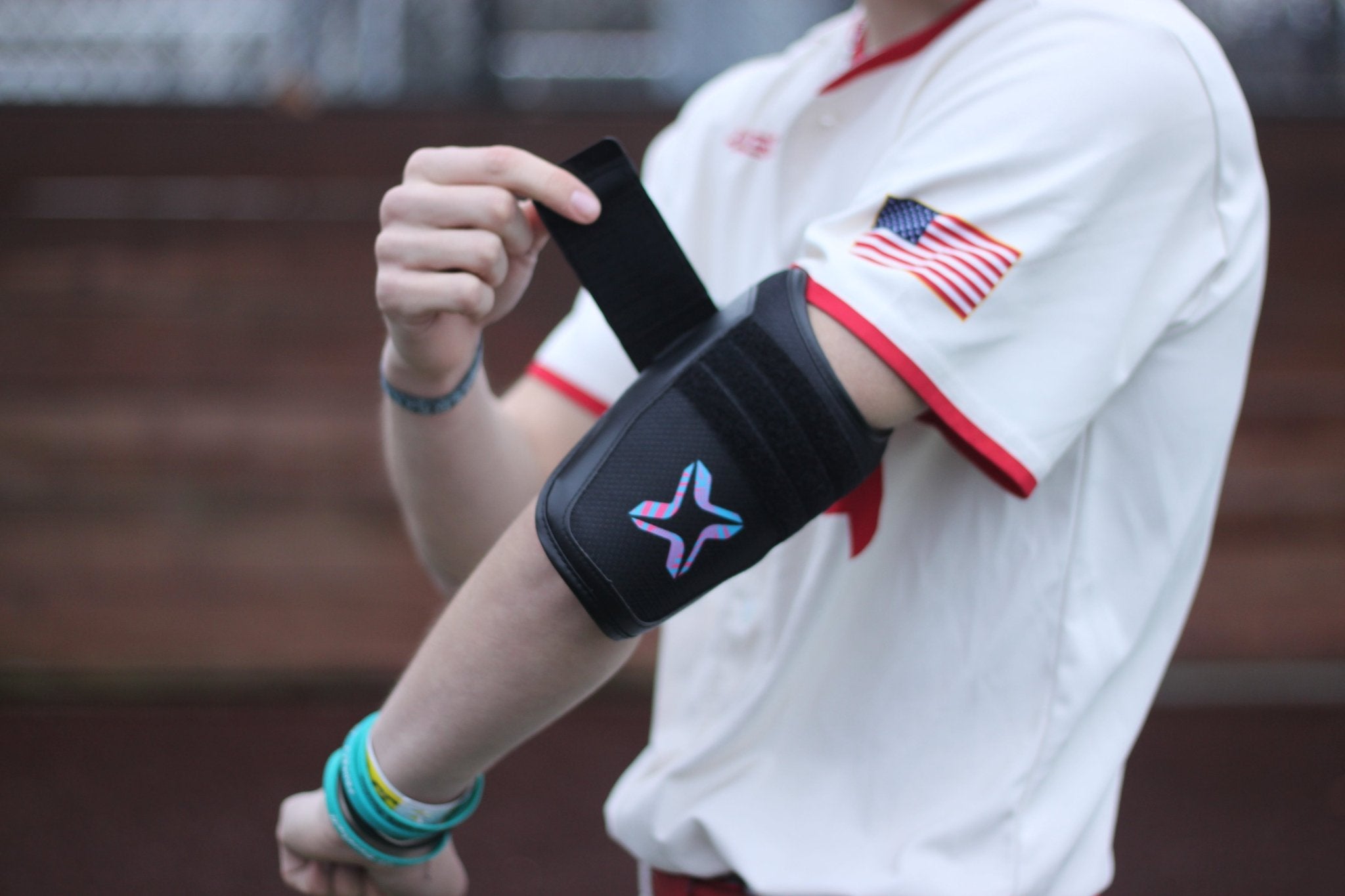 Axe Armor Elbow Guards - Cotton Candy - Maximum Velocity Sports