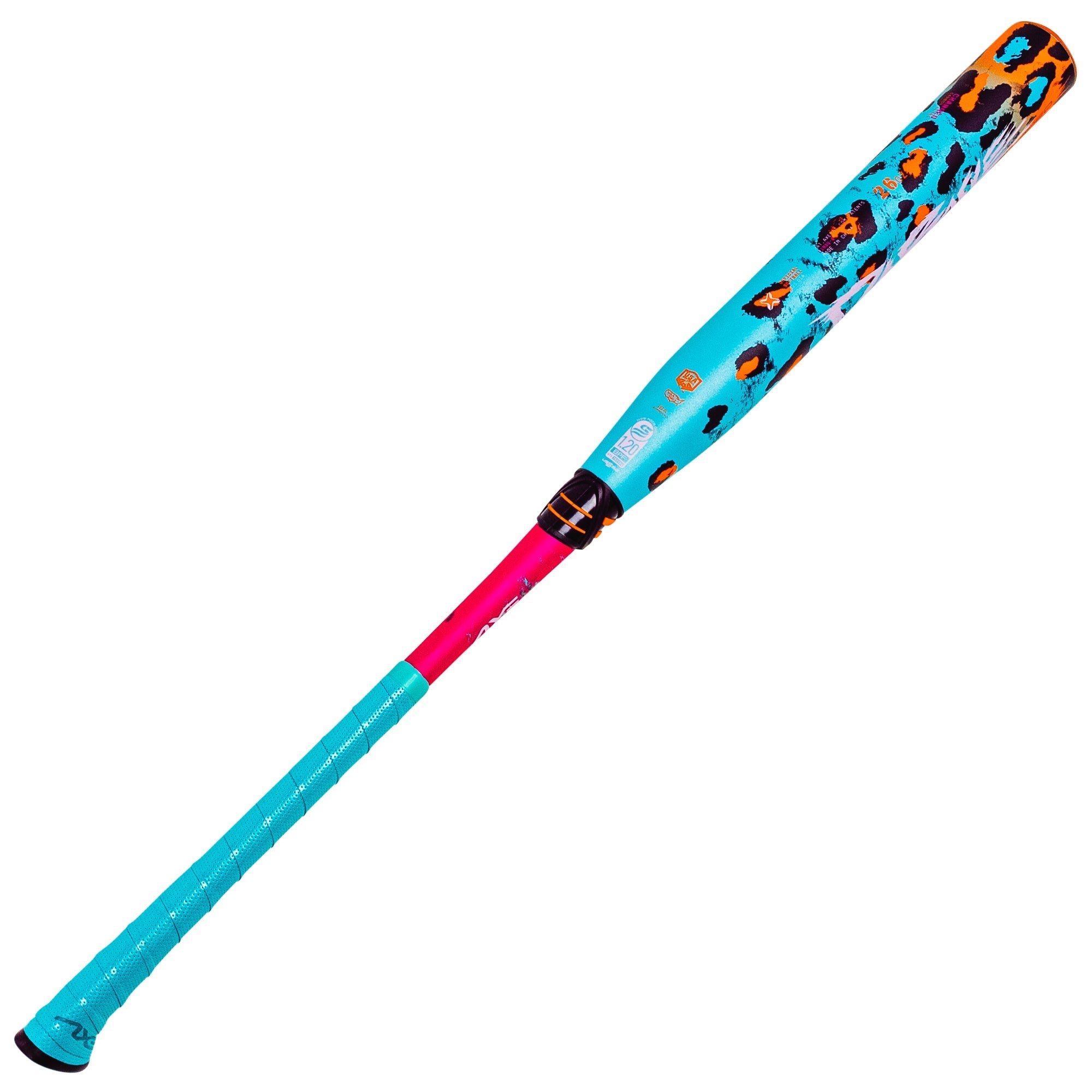 Axe Dabacle Dual Stamp Slowpitch Bat | ½ oz. Endloaded | Axe Handle | - Maximum Velocity Sports