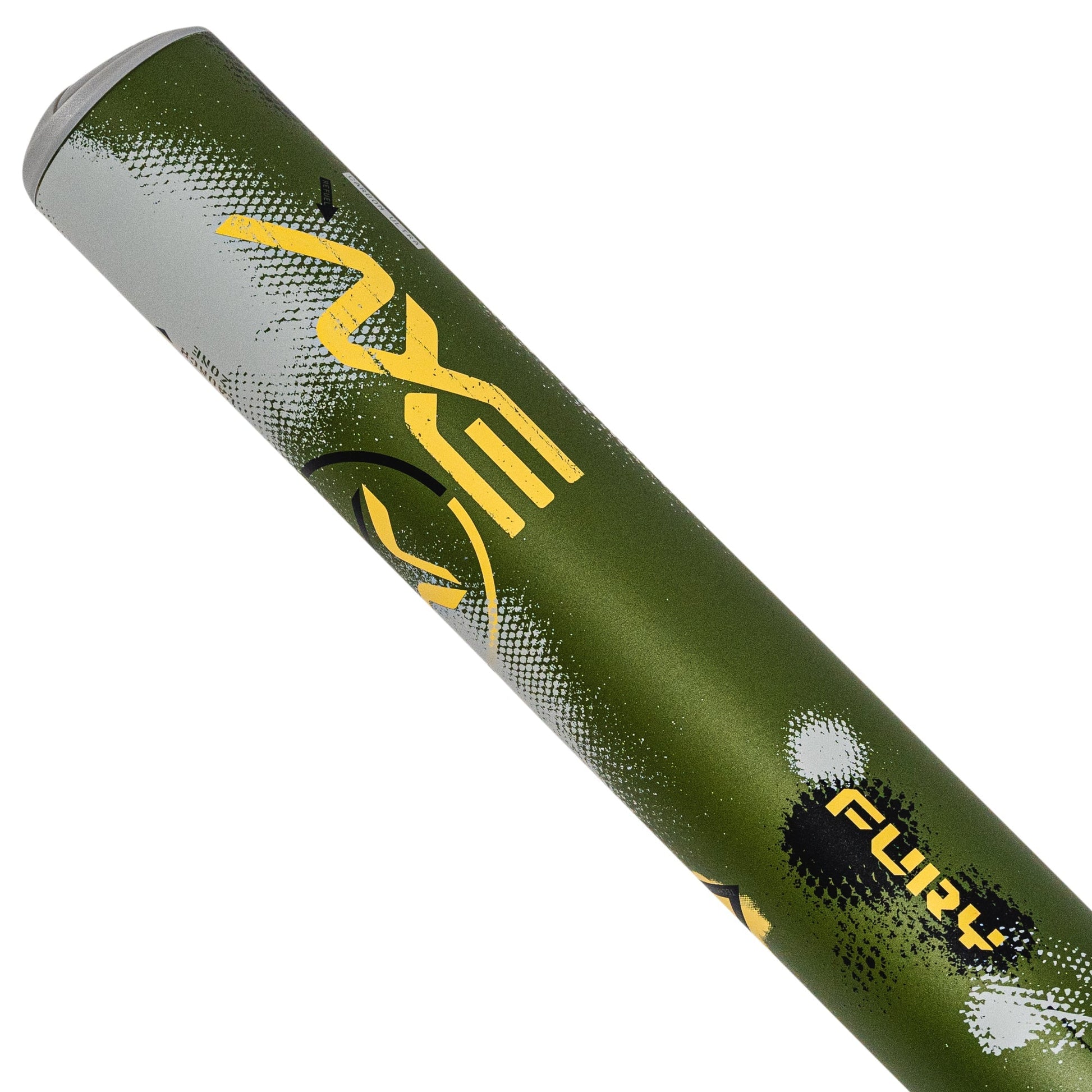 Axe Fury Bravo 1 - Piece USSSA Slowpitch Bat | ½ oz. Endloaded | Flared Handle | - Maximum Velocity Sports