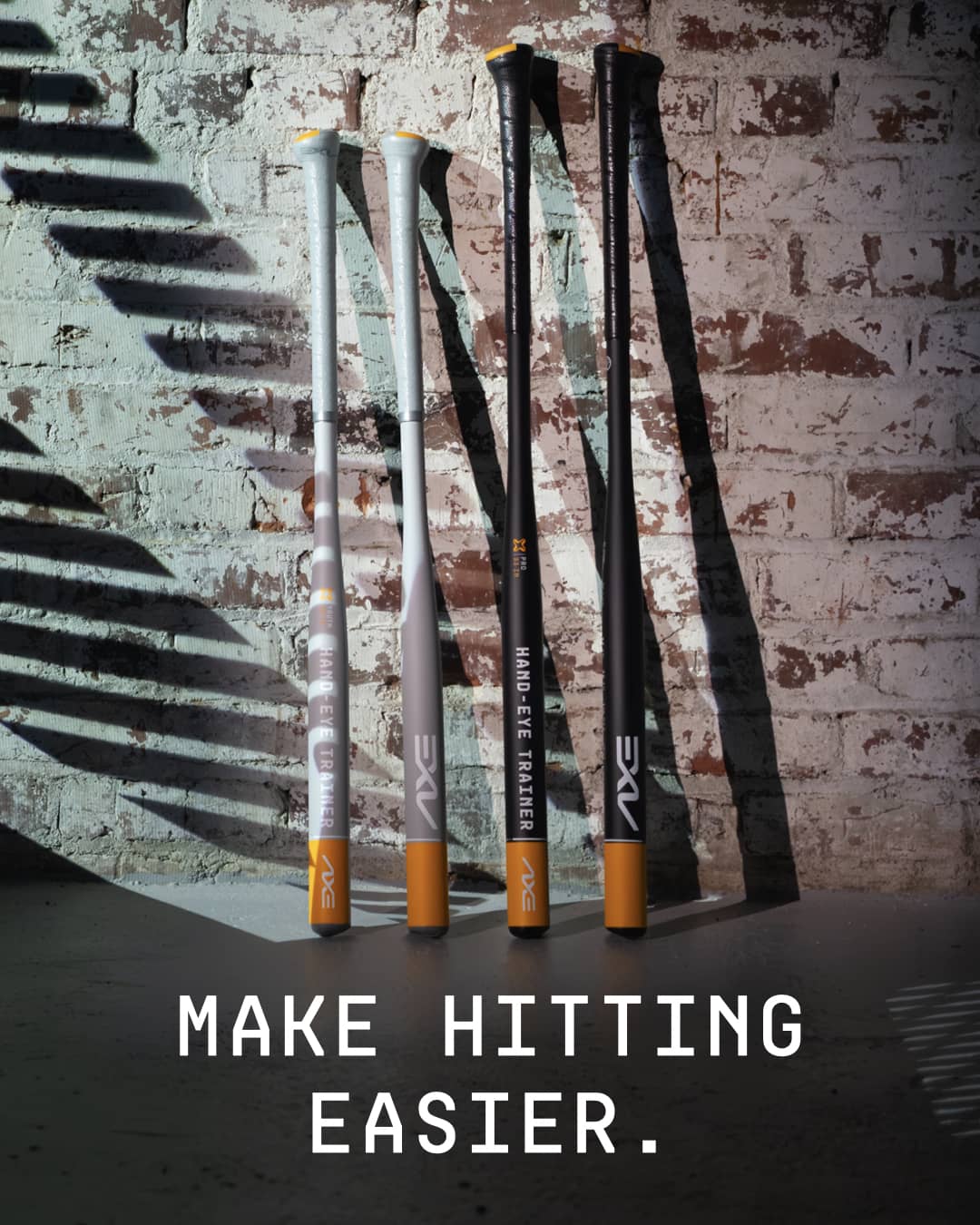 Axe Hand - Eye Training Bats - 1.5" Barrel - Maximum Velocity Sports