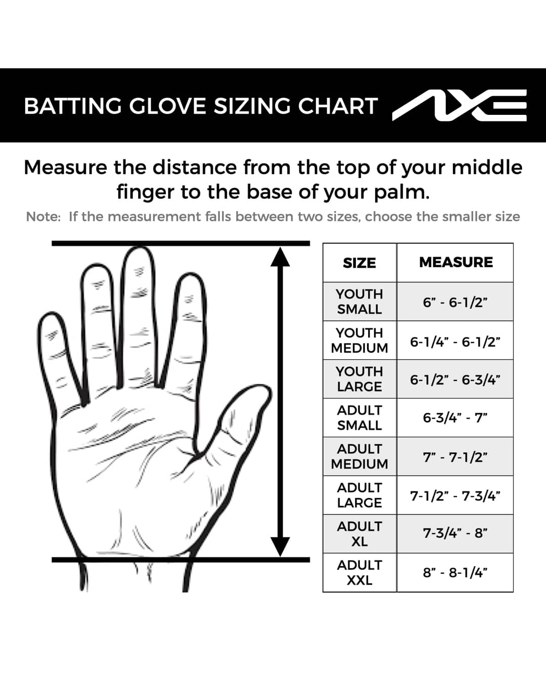 Axe Pro - Fit Batting Gloves - Maximum Velocity Sports