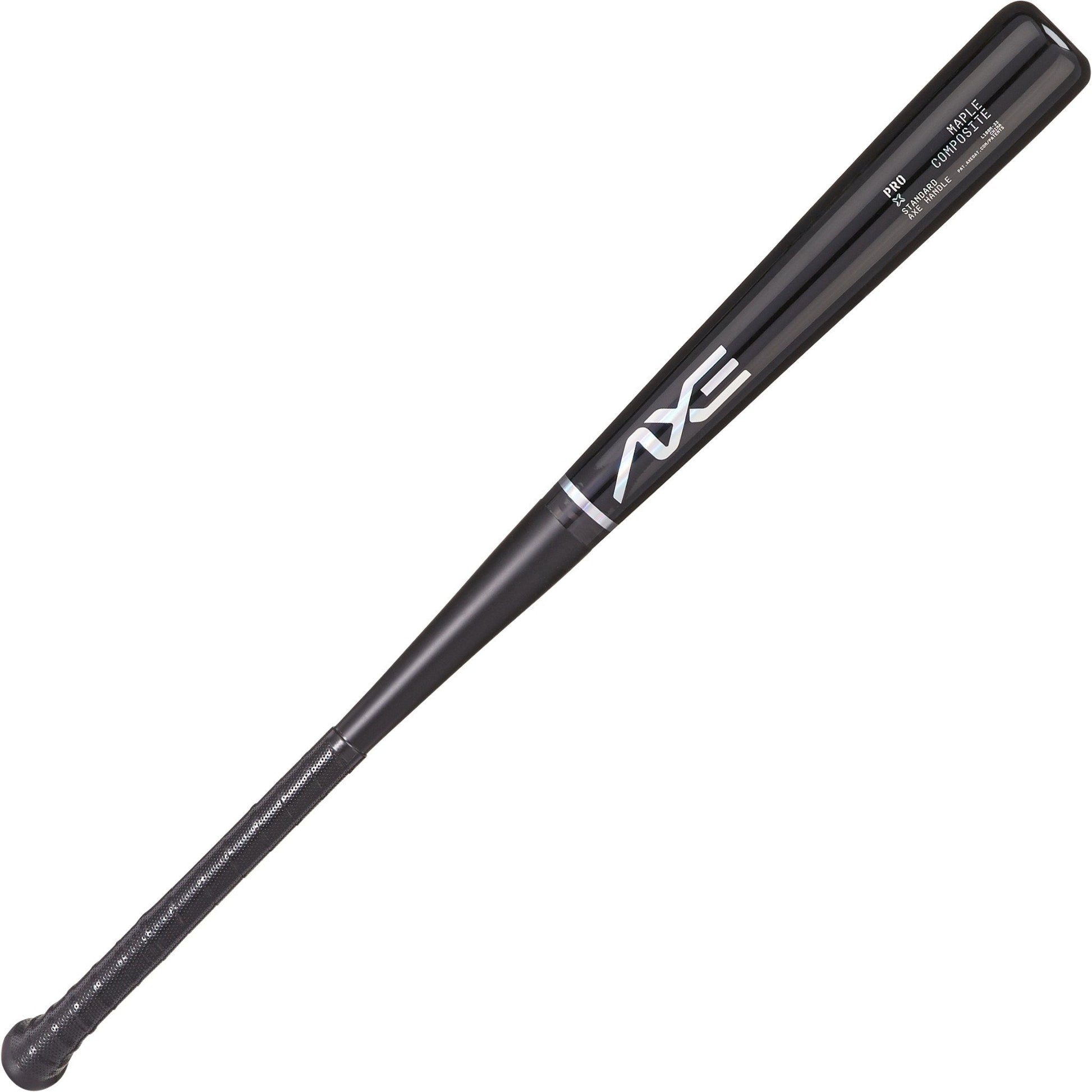 Axe Pro Maple Composite Wood Baseball Bat | Obsidian Black | Axe Handle - Maximum Velocity Sports