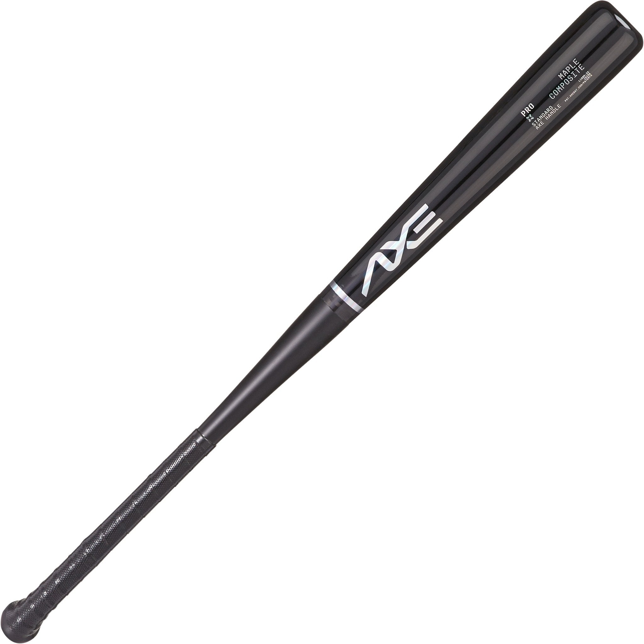 Axe Pro Maple Composite Wood Baseball Bat | Obsidian Black | Axe Handle - Maximum Velocity Sports
