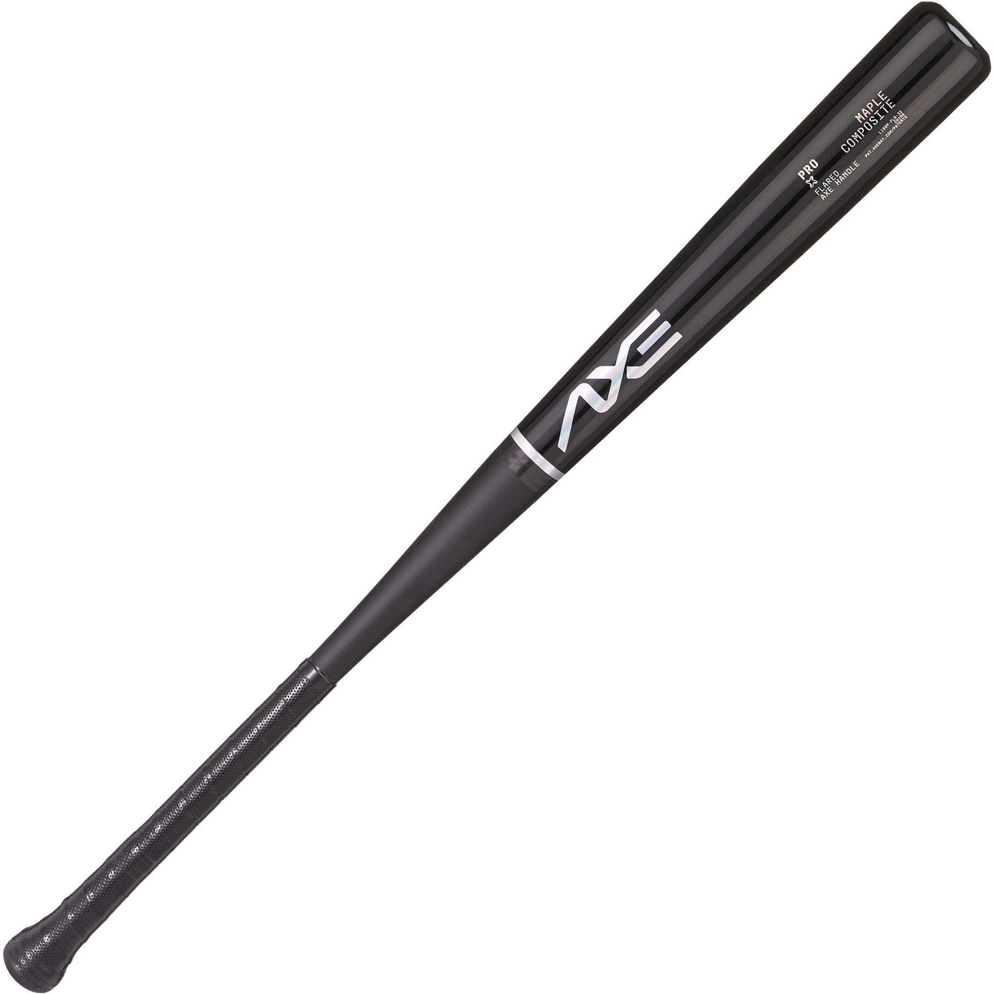 Axe Pro Maple Composite Wood Baseball Bat | Obsidian Black | Flared Handle - Maximum Velocity Sports