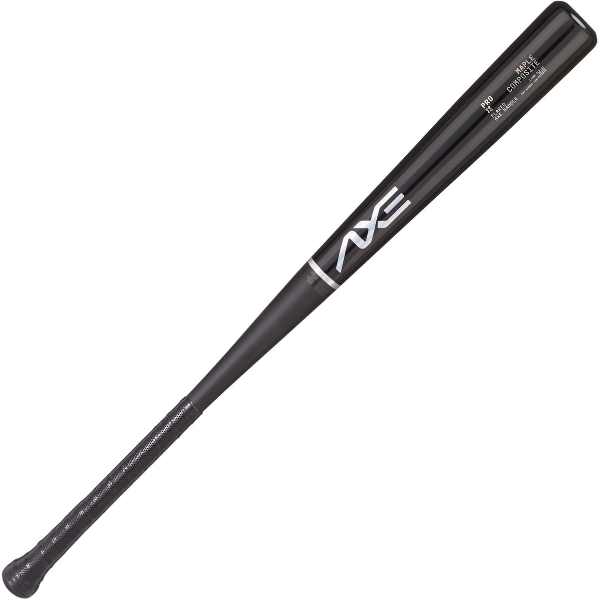Axe Pro Maple Composite Wood Baseball Bat | Obsidian Black | Flared Handle - Maximum Velocity Sports