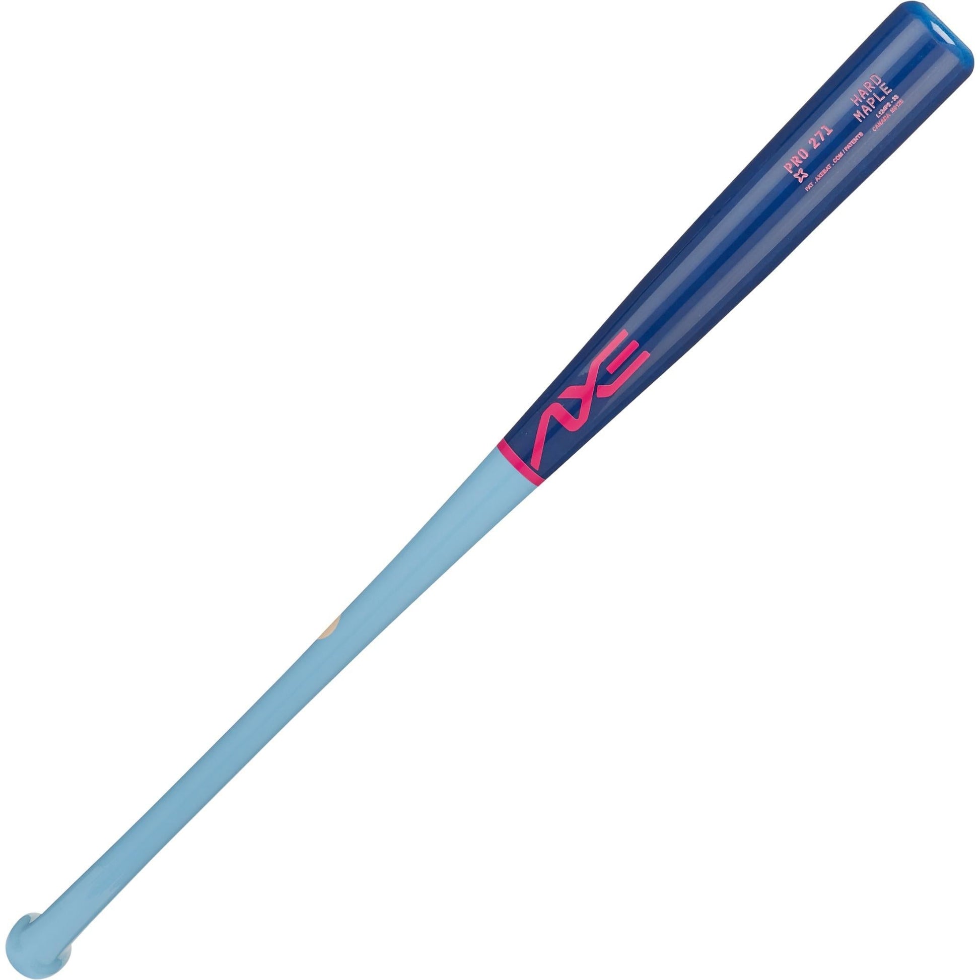 Axe Pro Series Maple Wood Baseball Bat | SPD 271 Turn | Velvet Sky | Axe Handle - Maximum Velocity Sports