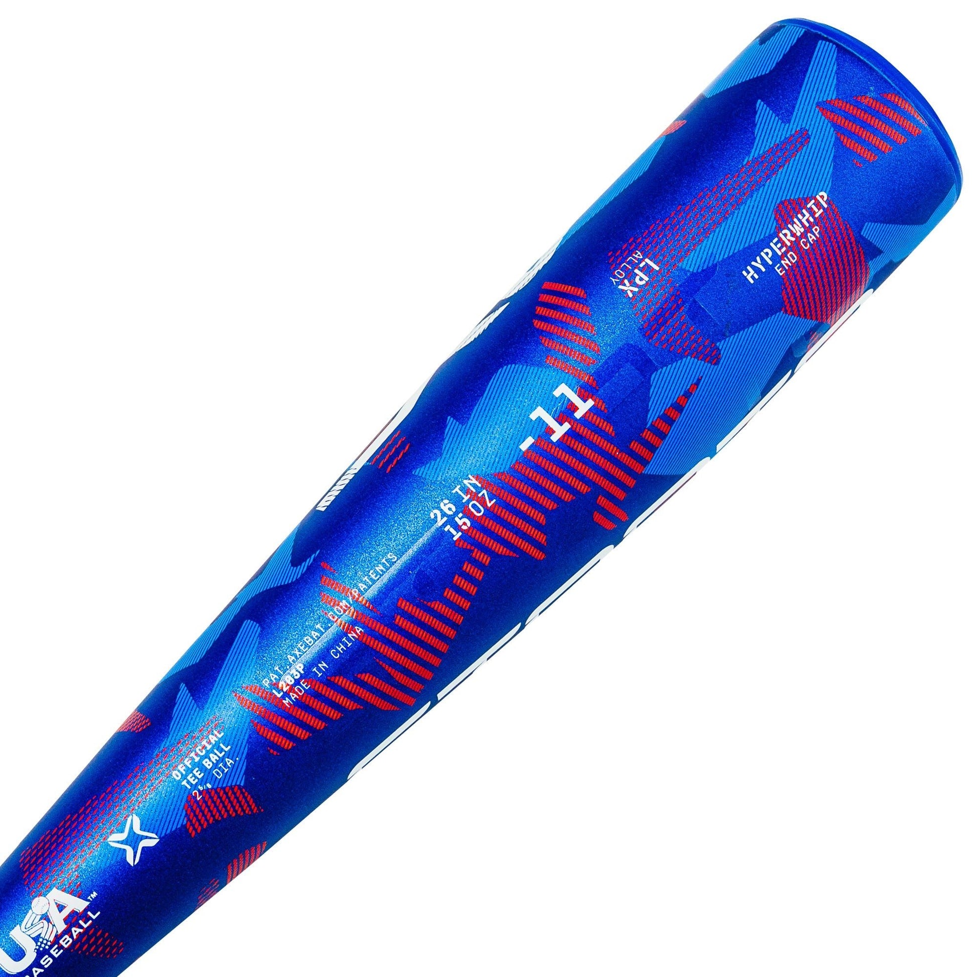 Axe Strato USA Tee Ball Baseball Bat | - 11 | Axe Handle | - Maximum Velocity Sports