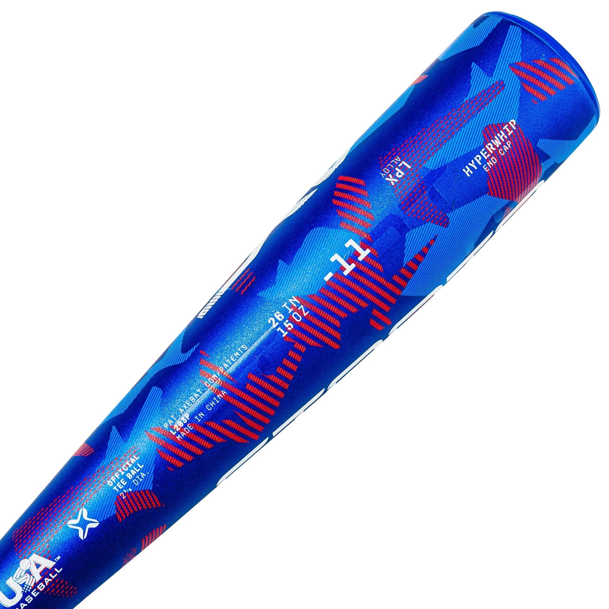 Axe Strato USA Tee Ball Baseball Bat | - 11 | Axe Handle | - Maximum Velocity Sports