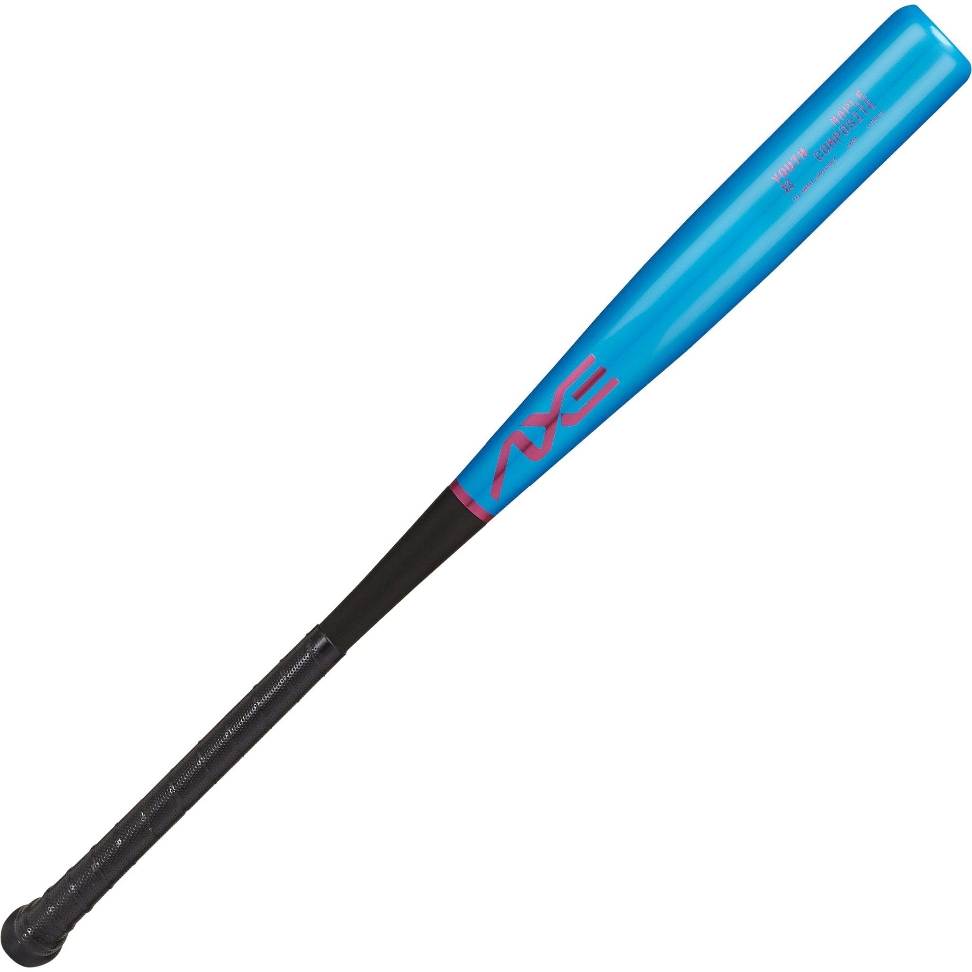 Axe Youth Pro Maple Composite Wood Baseball Bat | - 5 | Aqua Strike | Axe Handle - Maximum Velocity Sports