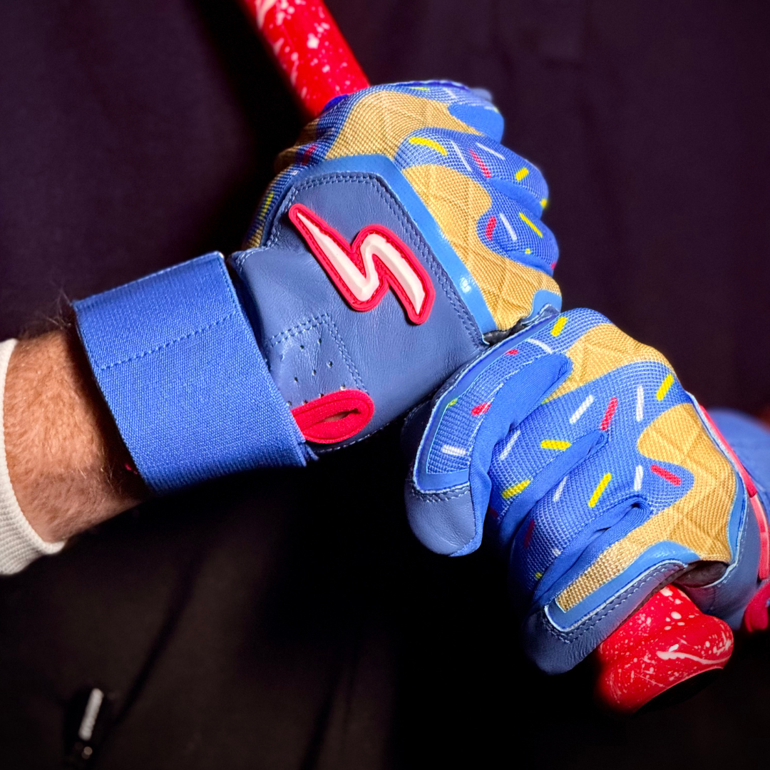 Winder Series Batting Gloves - Birthday Cake - Maximum Velocity Sports