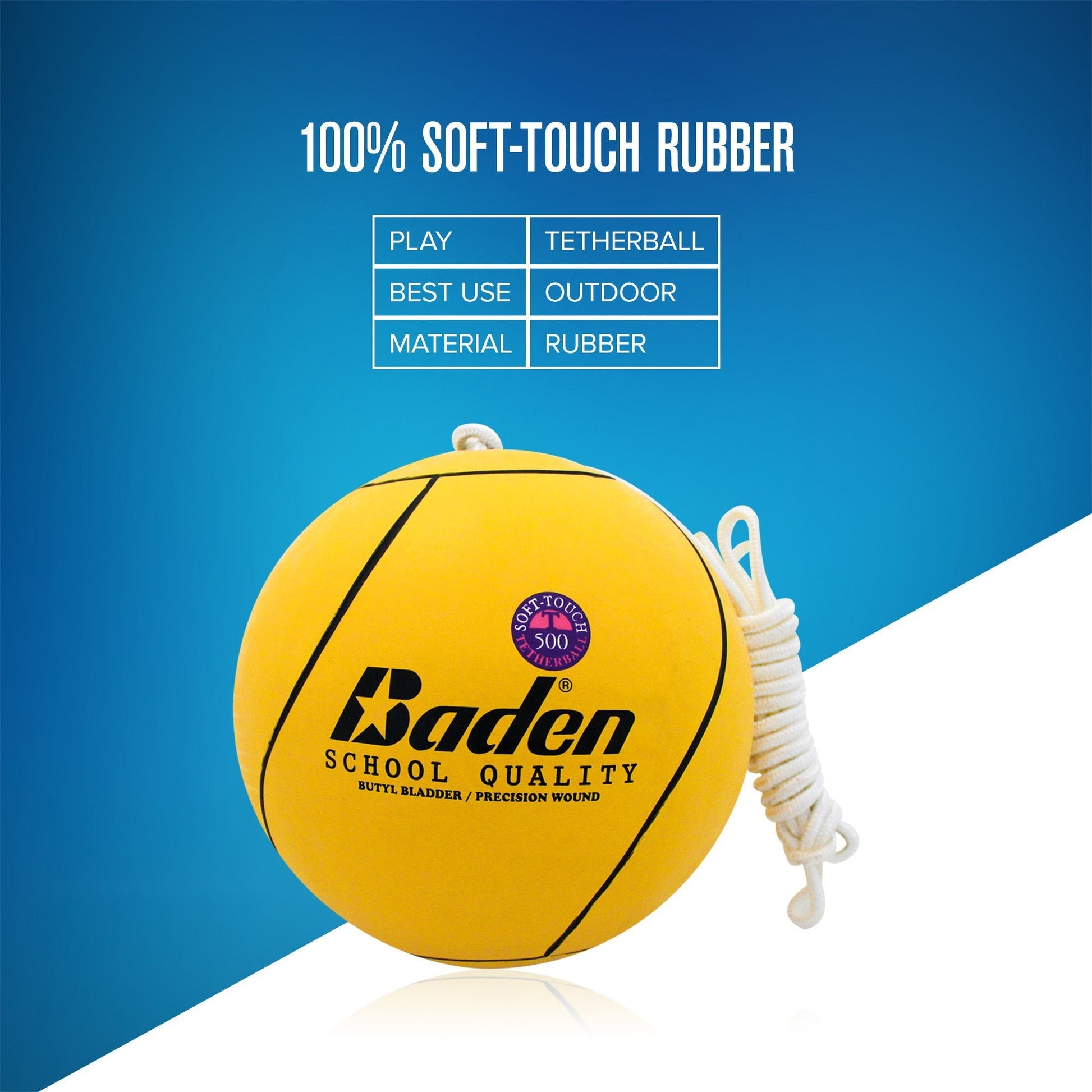 Baden T500 Official Schoolyard Tetherball - Maximum Velocity Sports