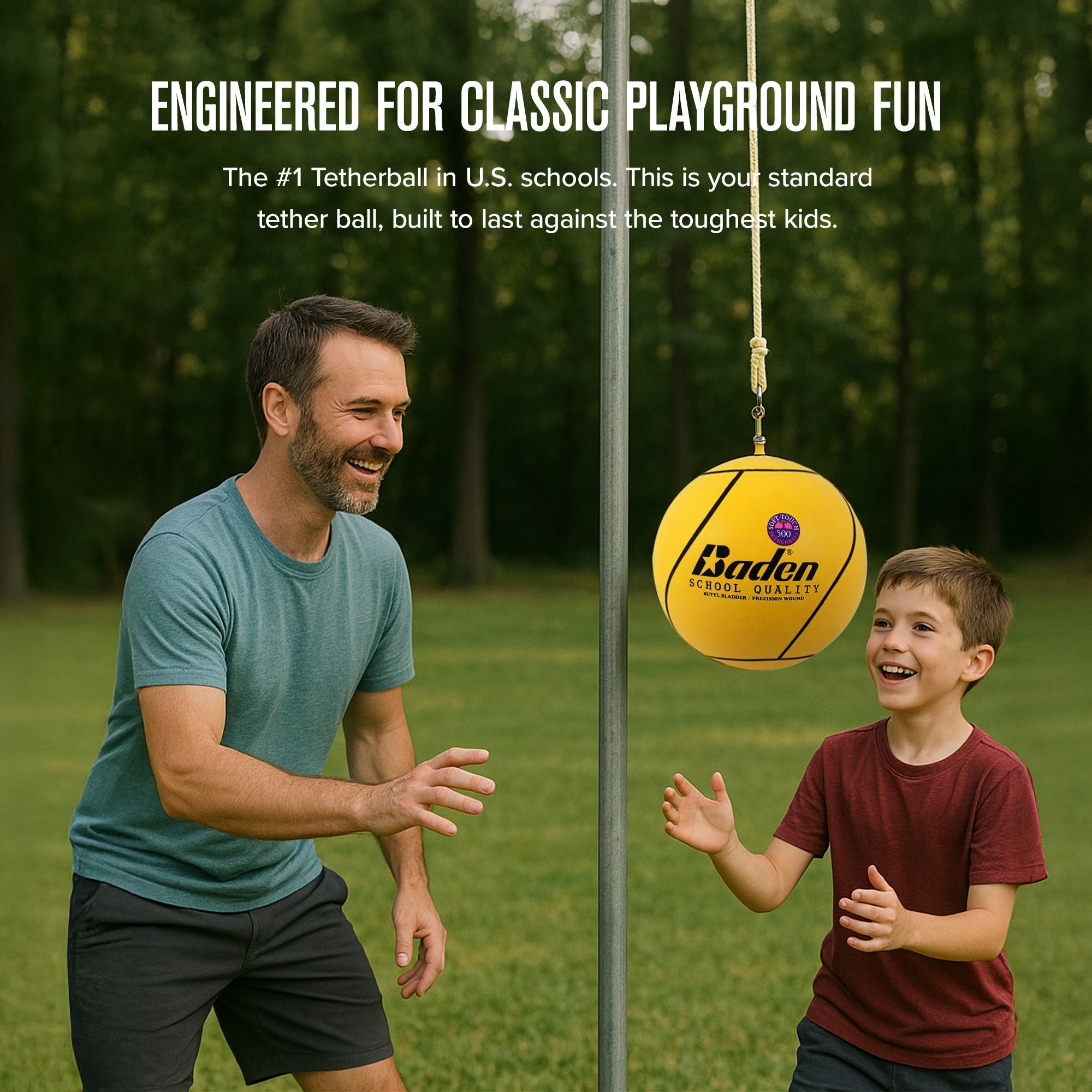 Baden T500 Official Schoolyard Tetherball - Maximum Velocity Sports