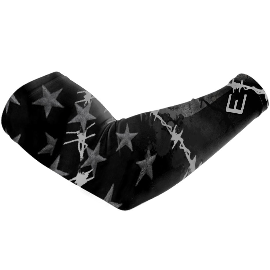Barbed Wire USA Flag Arm Sleeve - Maximum Velocity Sports