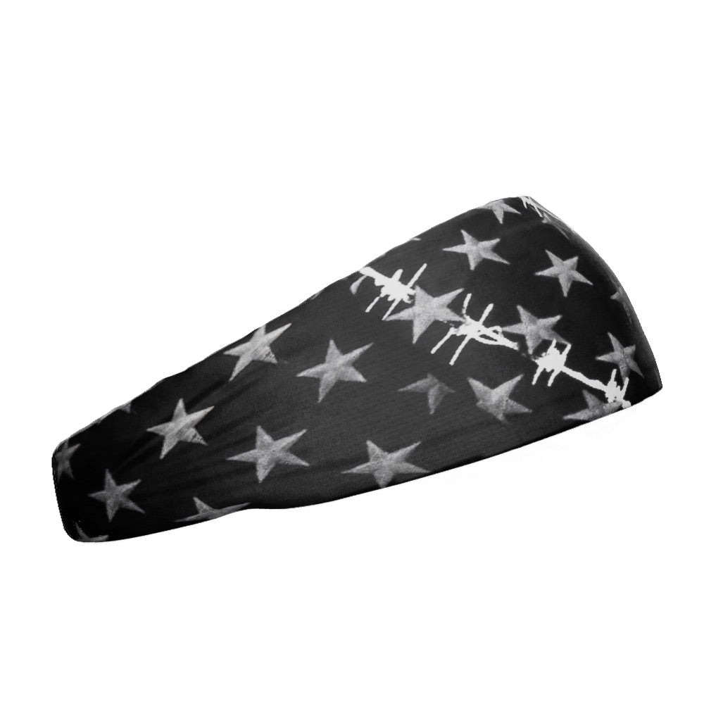 Barbed Wire USA Flag Headband - Maximum Velocity Sports