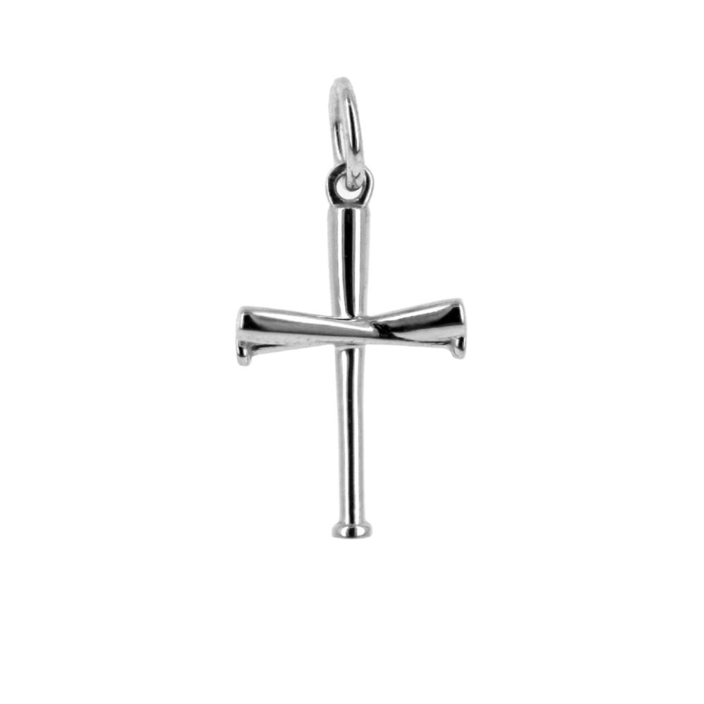 Baseball Bat Cross Bracelet Charm - Maximum Velocity Sports