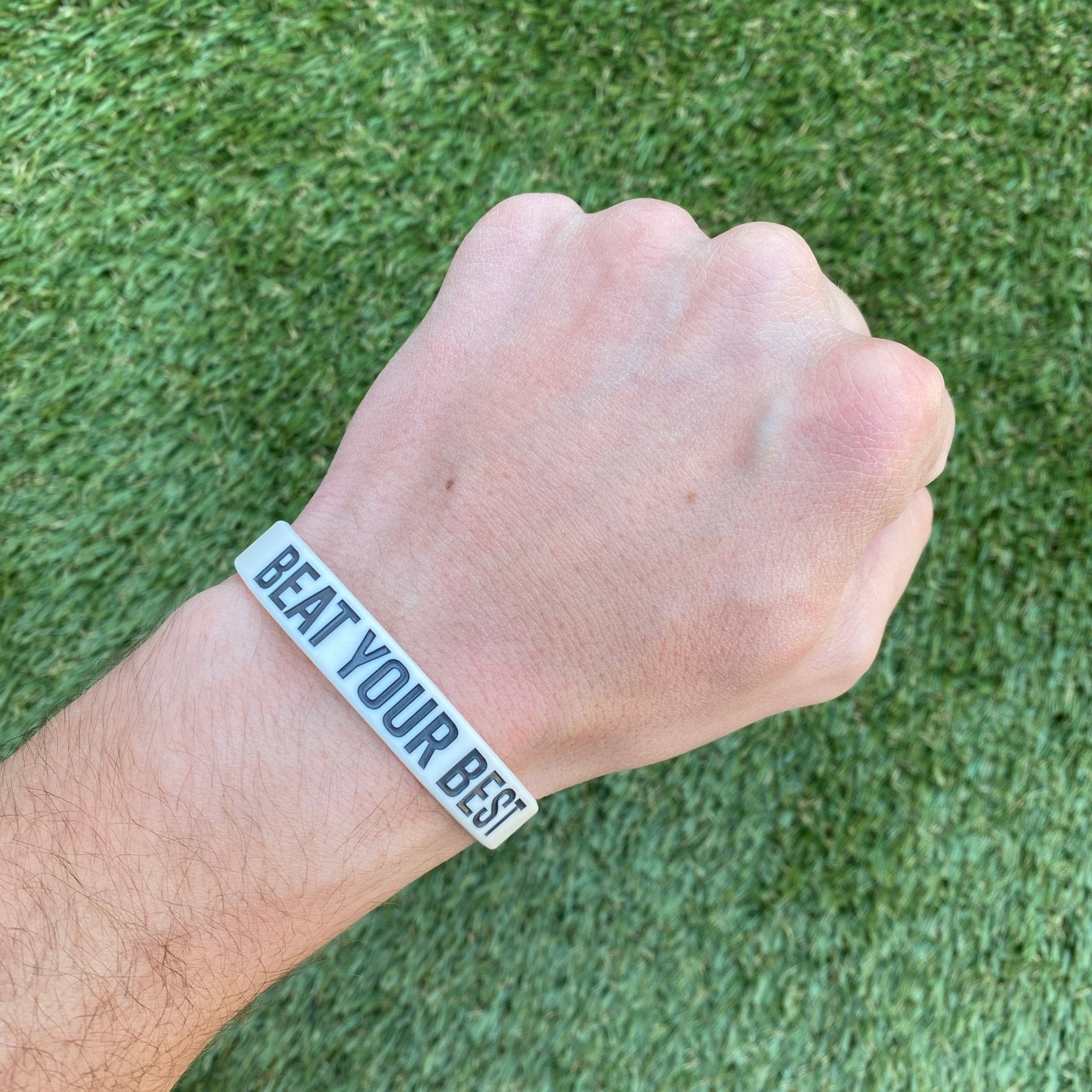 BEAT YOUR BEST Wristband - Maximum Velocity Sports