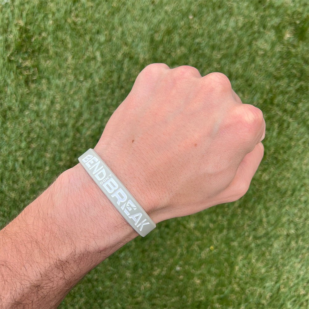 BEND DON'T BREAK Wristband - Maximum Velocity Sports