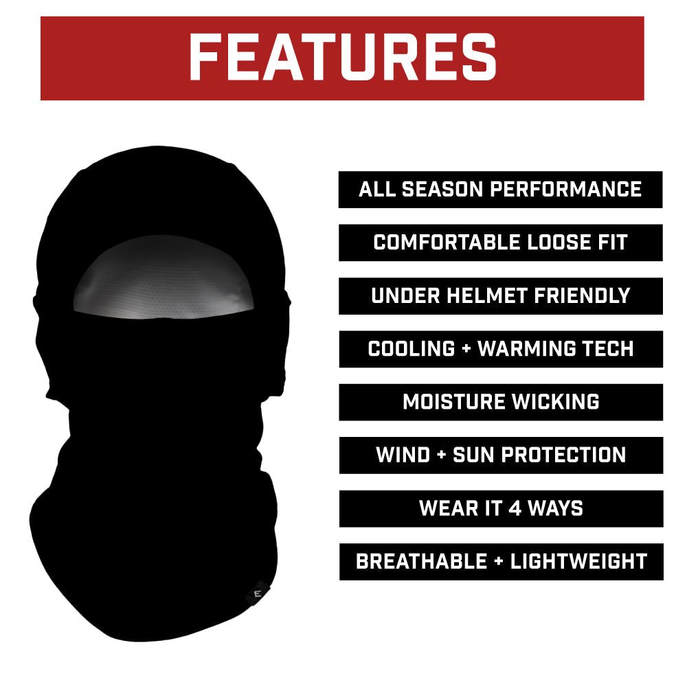 Black Balaclava Mask (Shiesty) - Maximum Velocity Sports