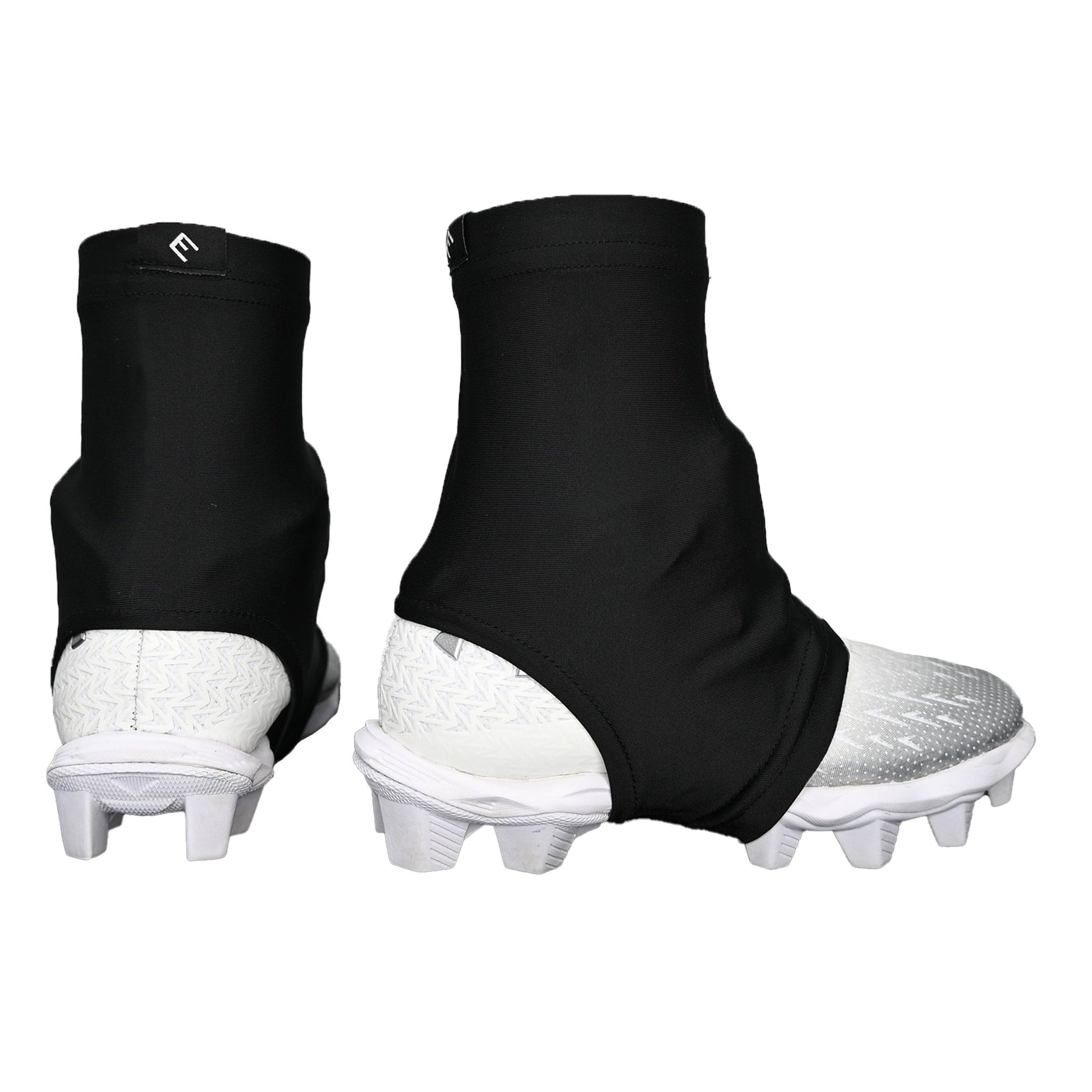 Black Cleat Covers (Spats) - Maximum Velocity Sports